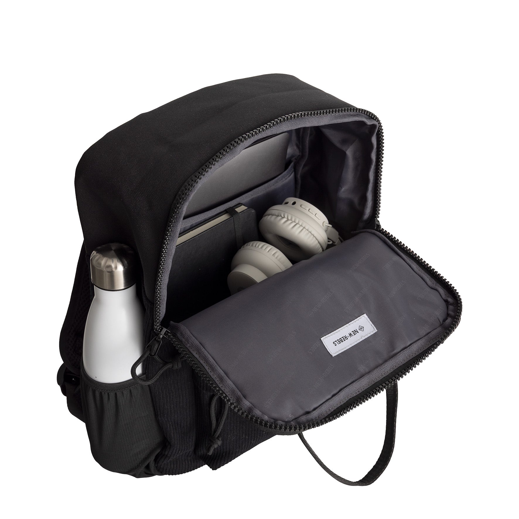 Ribbi - Backpack 'Springfield' black 13L