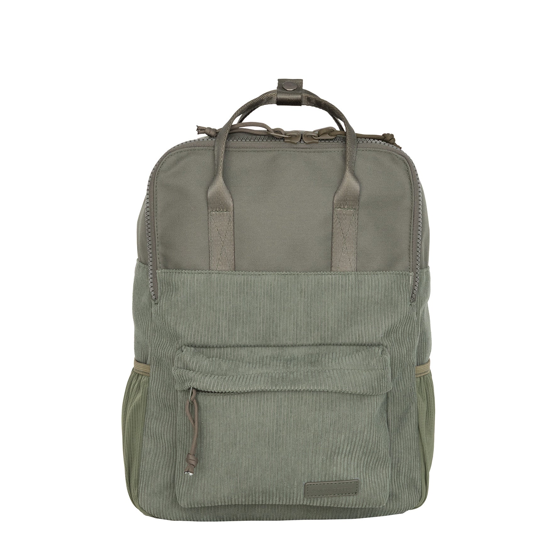 Ribbi - Backpack 'Springfield' sage green 13L