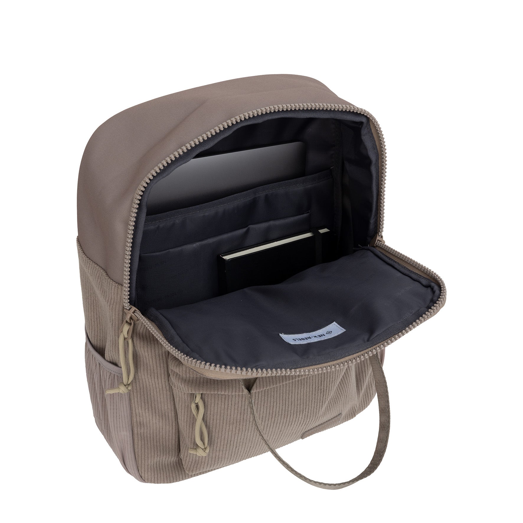 Ribbi - Backpack 'Springfield' taupe 13L