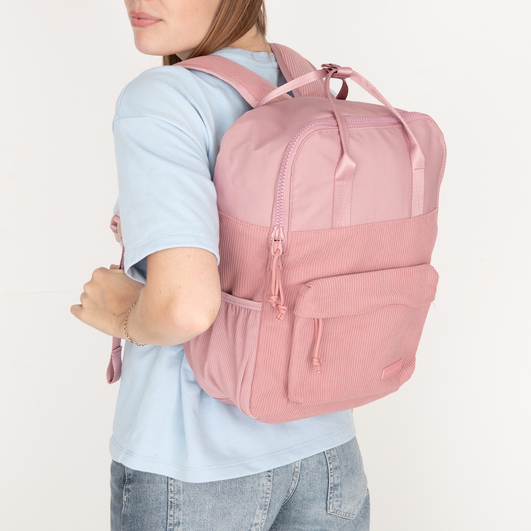 Ribbi - Backpack 'Springfield' old pink 13L