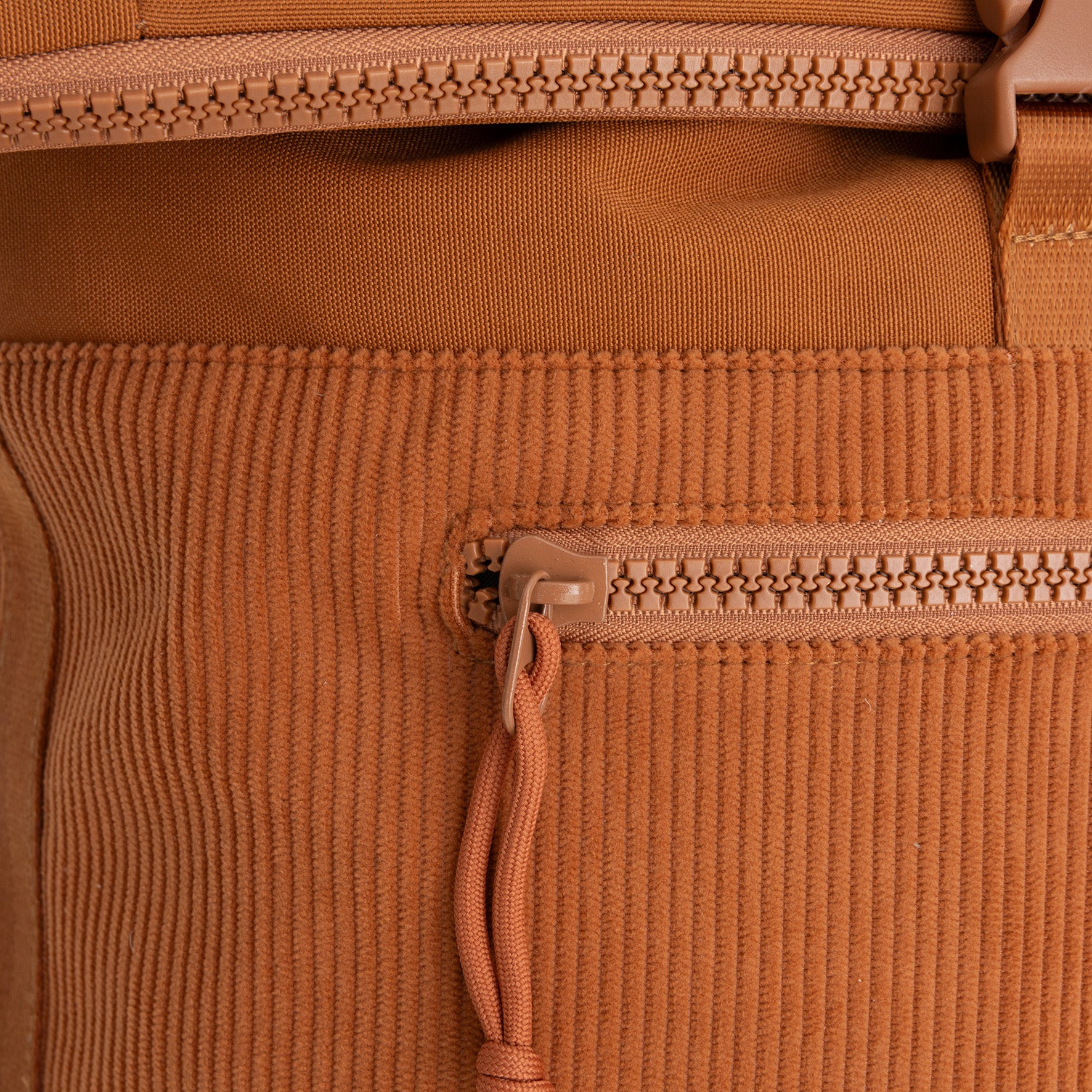 Ribbi - Rolrugzak 'New York' coffee brown 17-21L