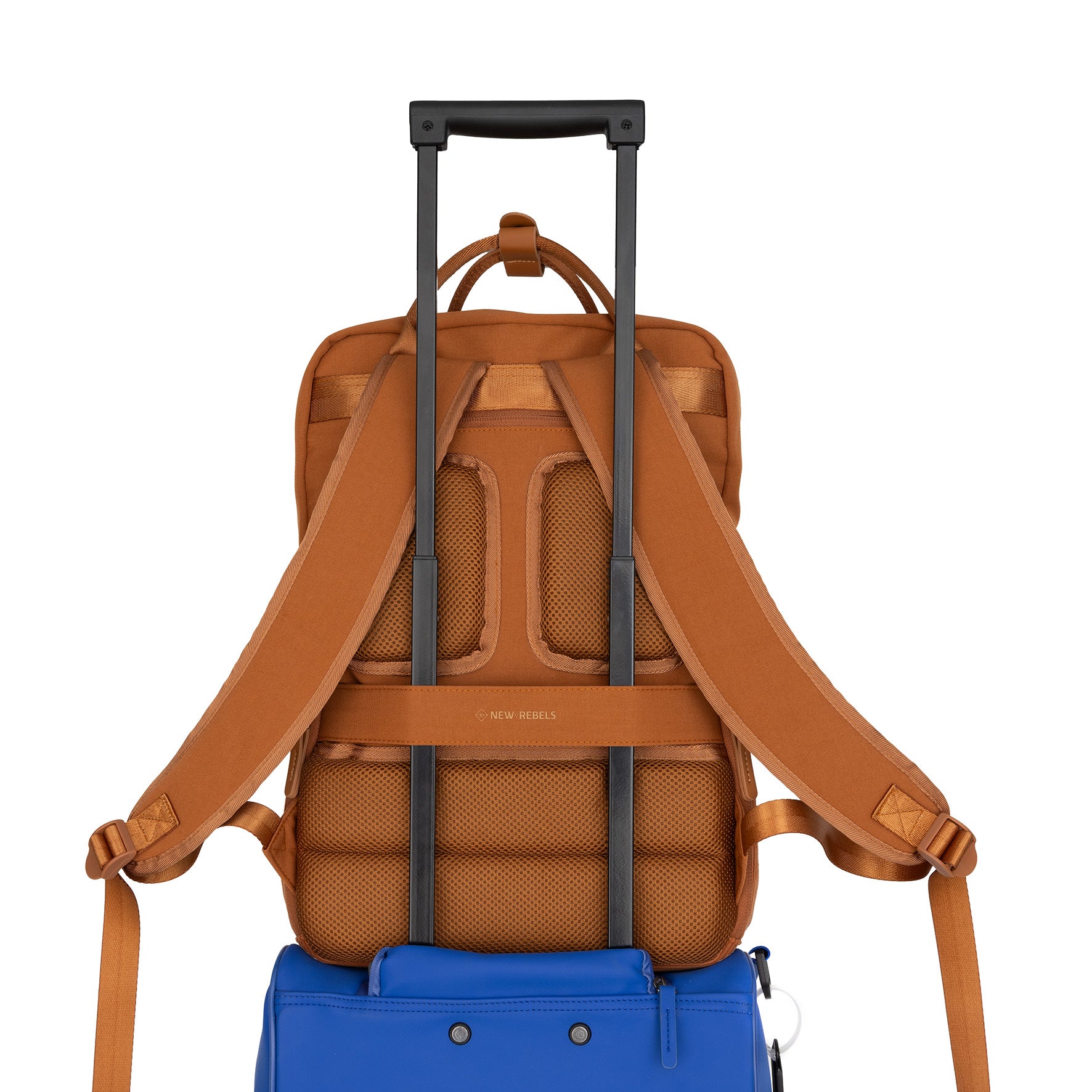 Ribbi - Laptoprugzak 'Milwaukee' coffee brown 18L