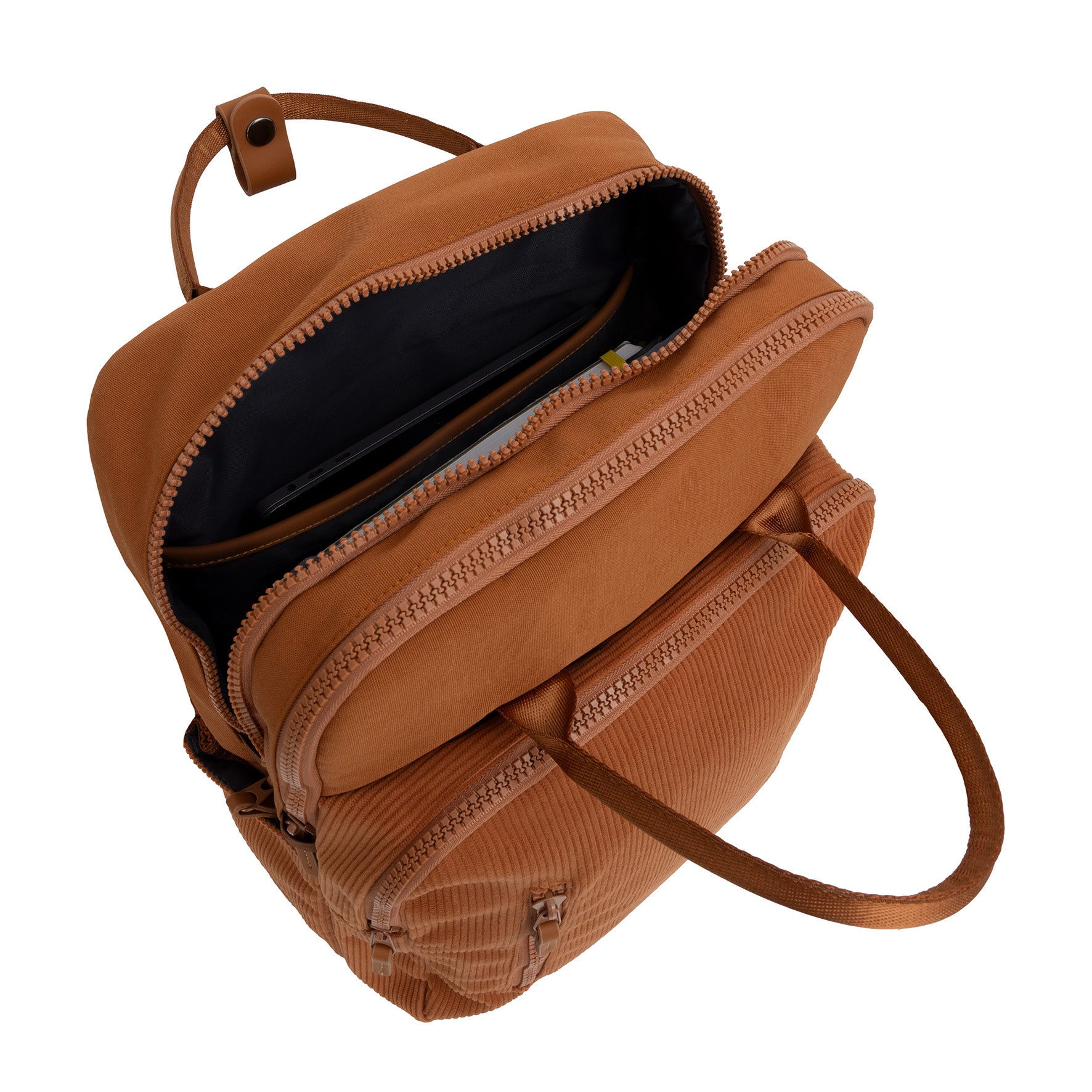 Ribbi - Laptoprugzak 'Milwaukee' coffee brown 18L