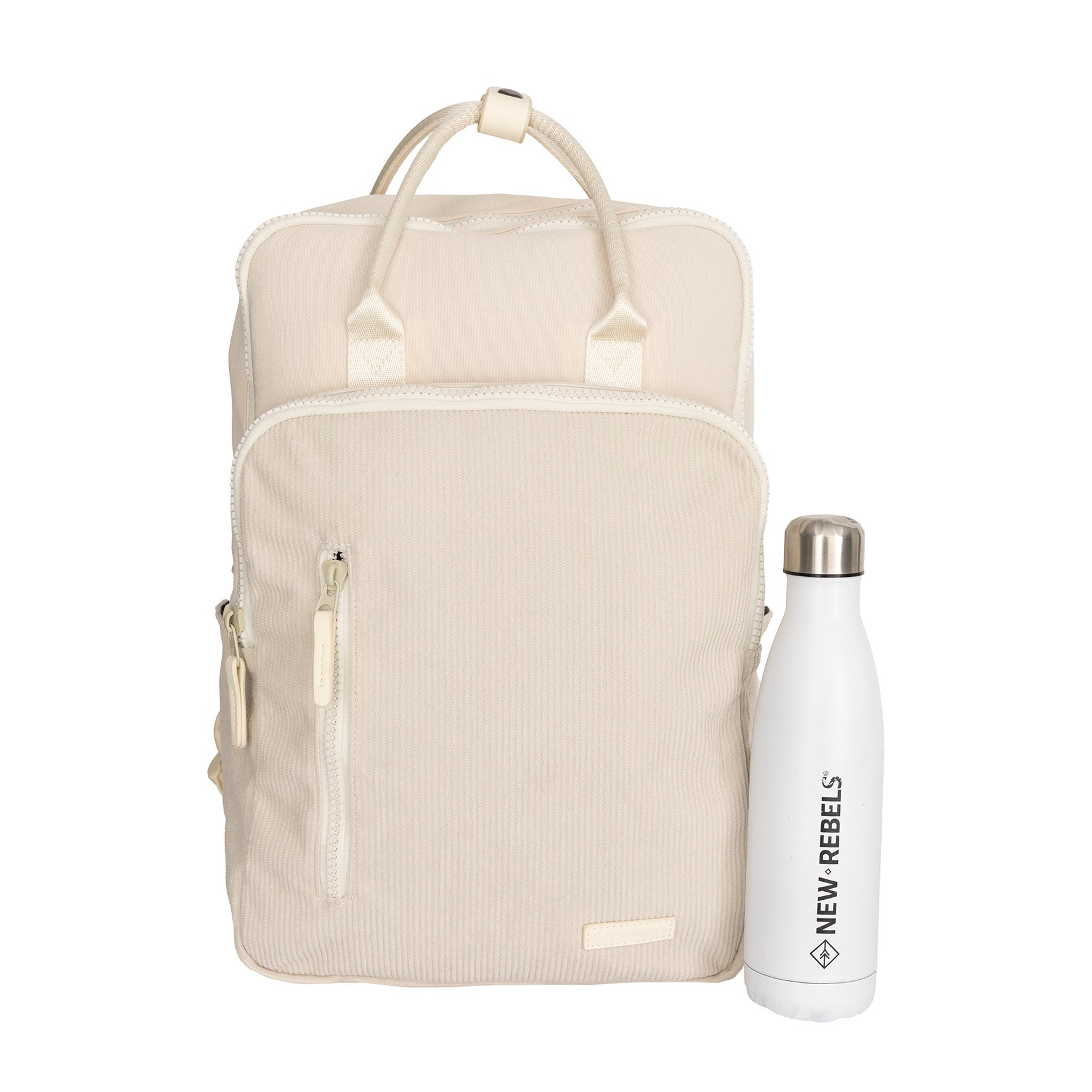 Ribbi - Laptoprugzak 'Milwaukee' beige 18L