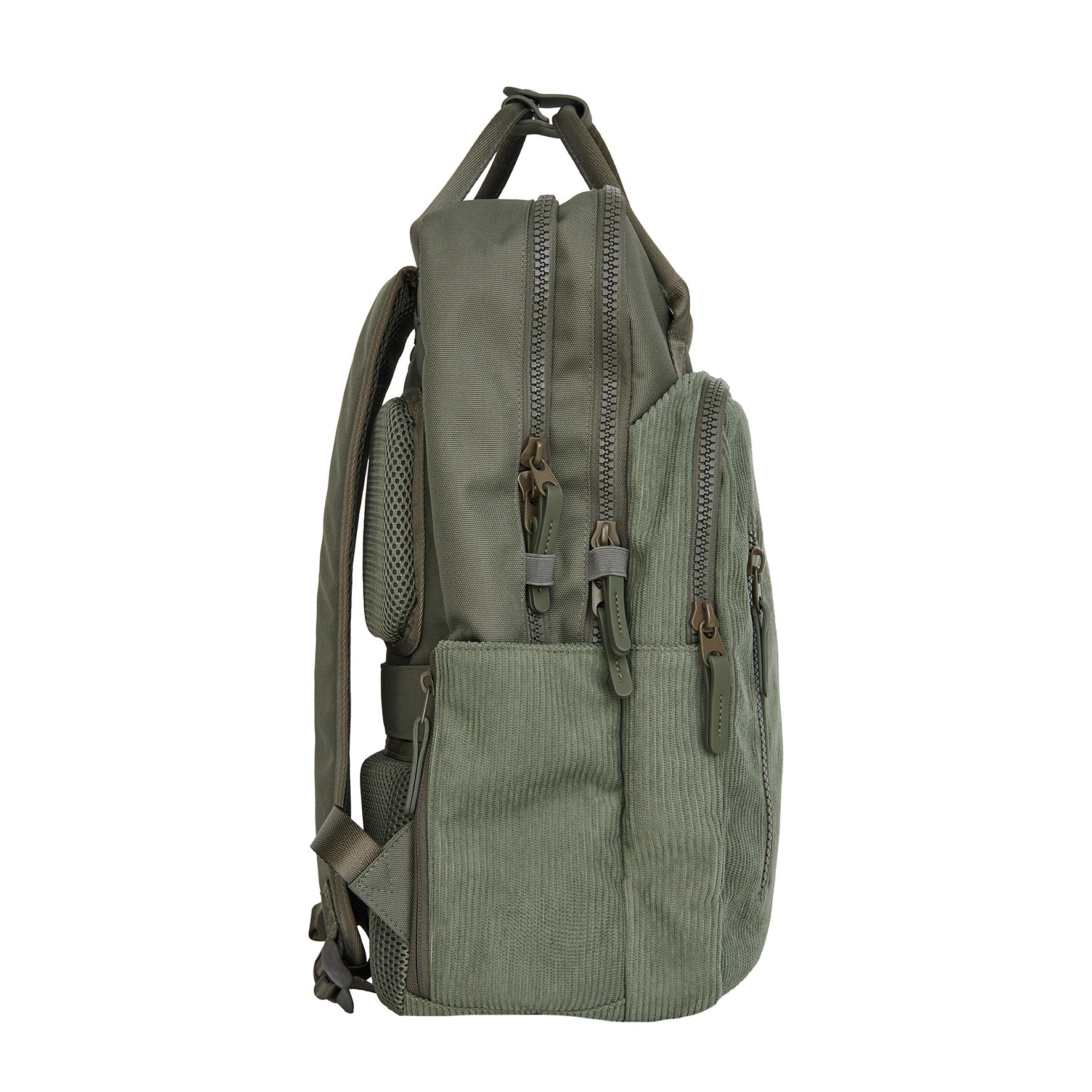 Ribbi - Laptoprugzak 'Milwaukee' sage green 18L