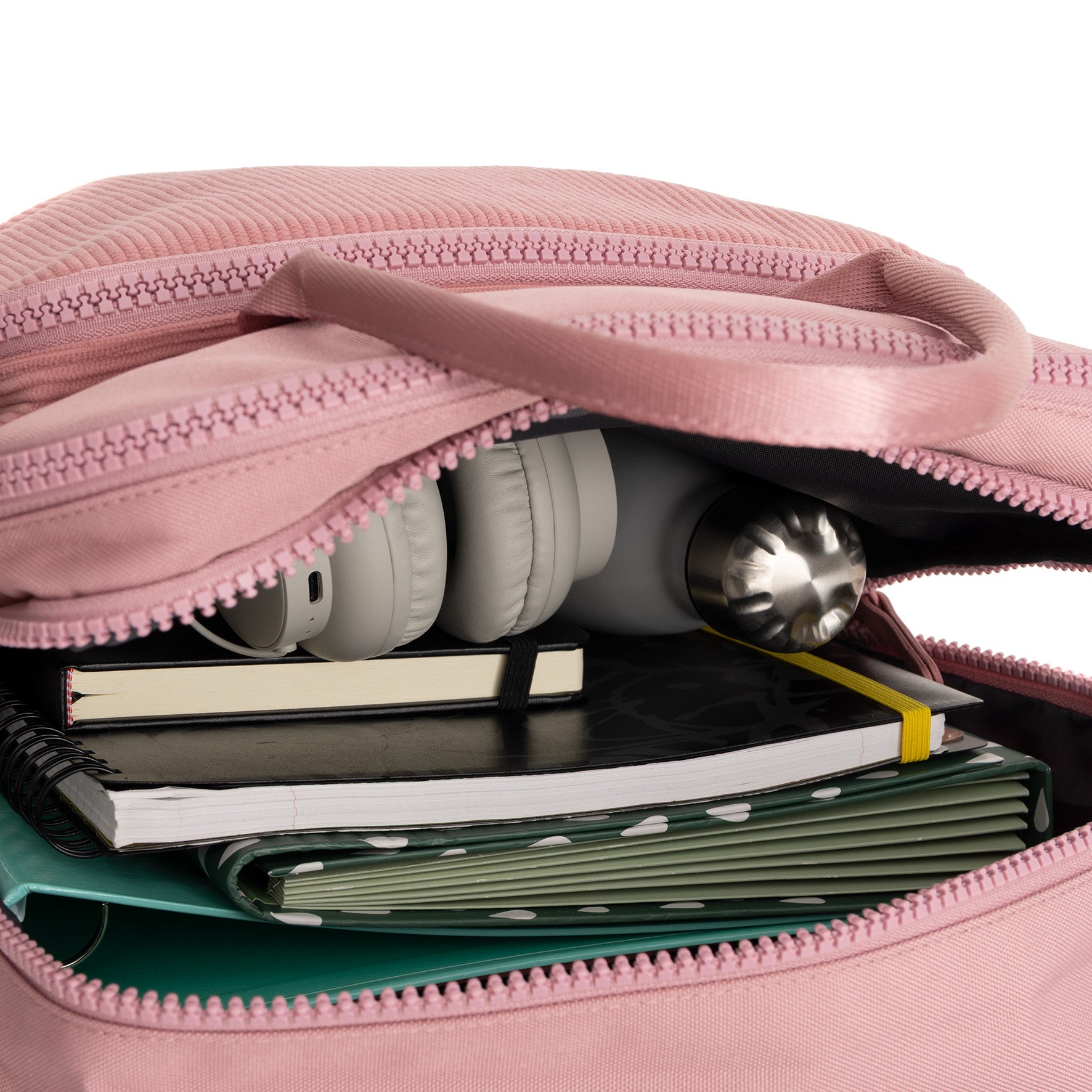 Ribbi - Laptoprugzak 'Milwaukee' old pink 18L