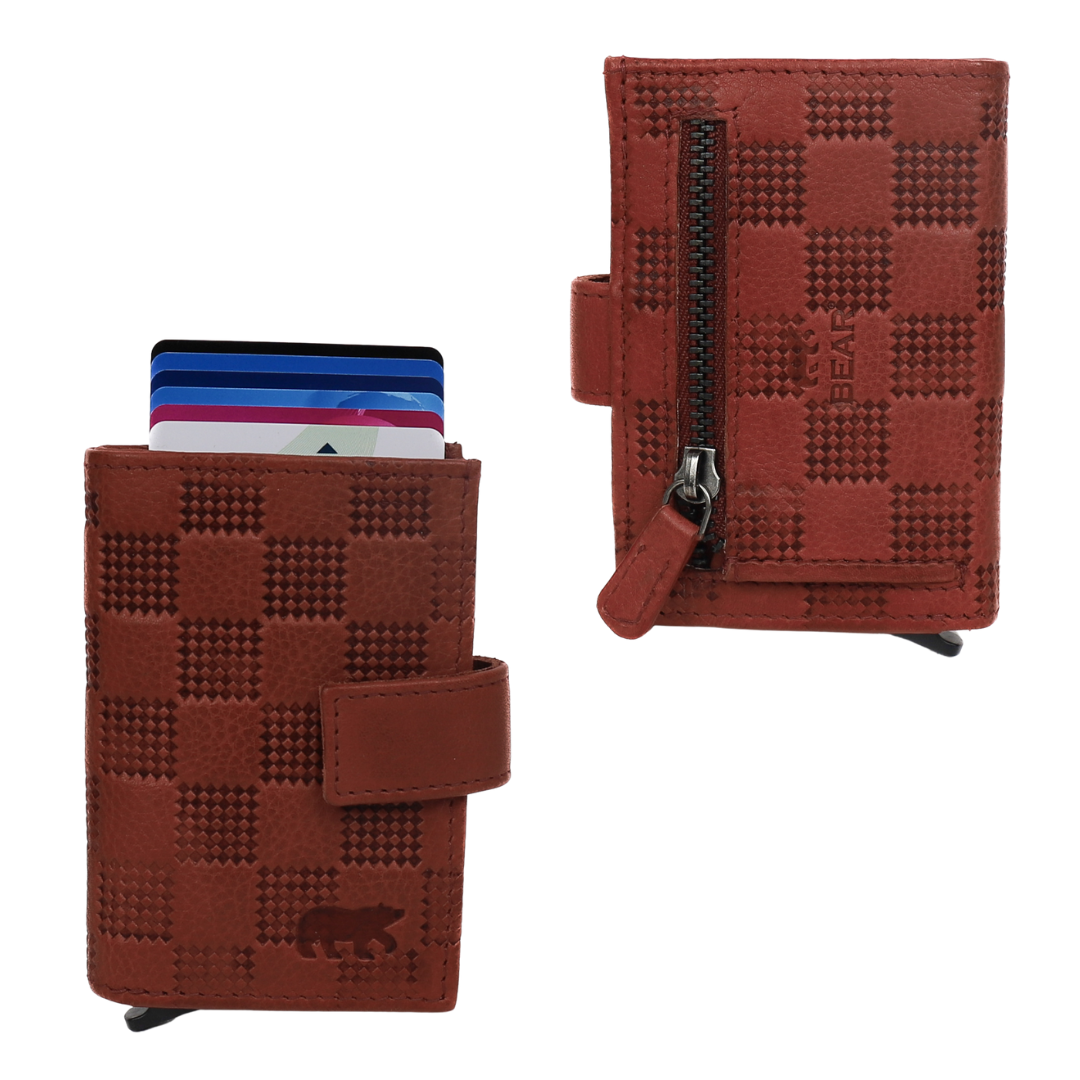 Card holder 'Elsie' block/red