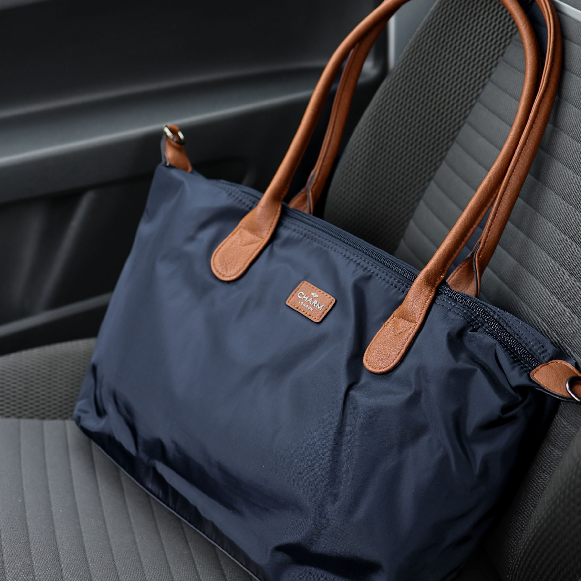 Buckingham Shopper staalblauw