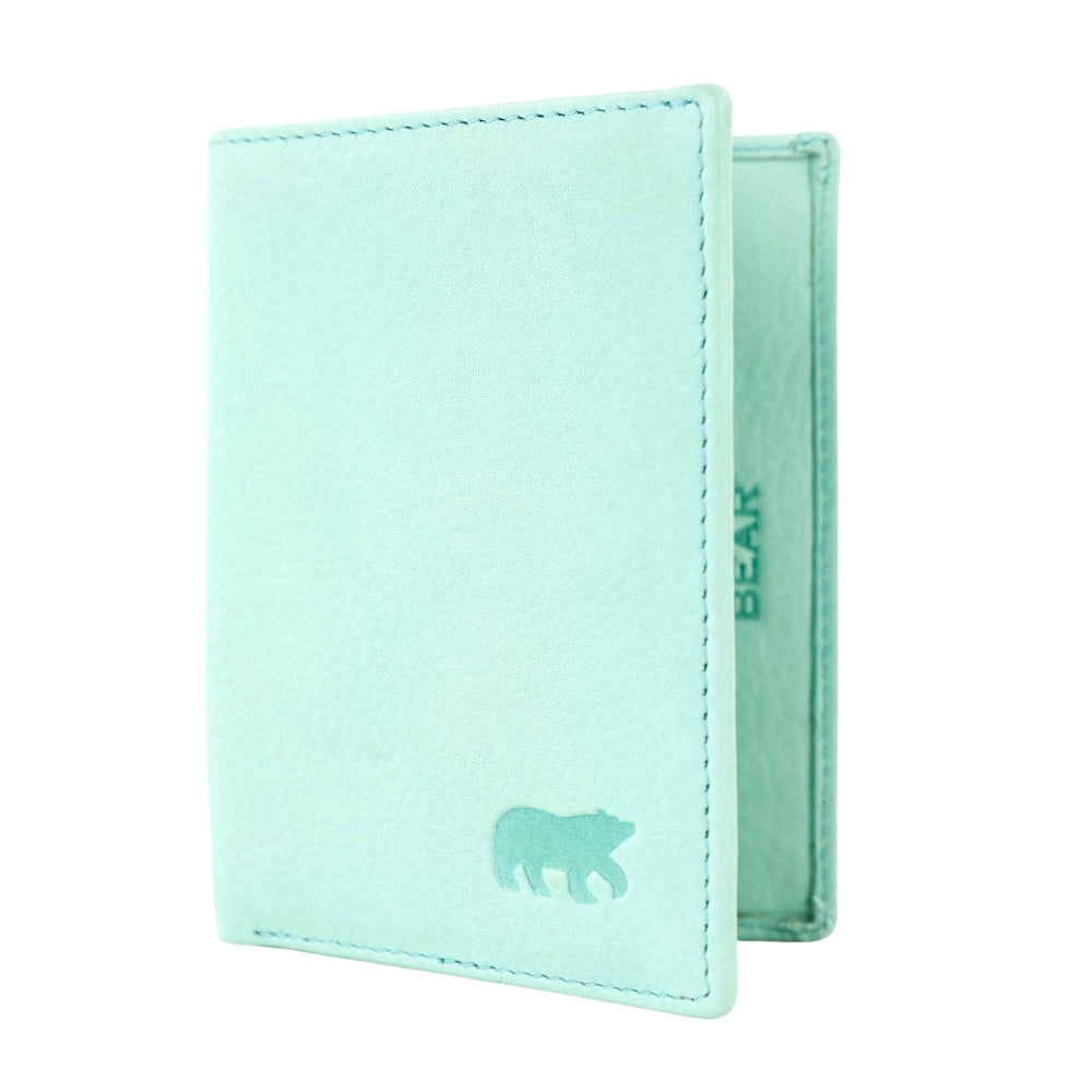 RFID Cardholder with banknote compartment 'Cas' jade