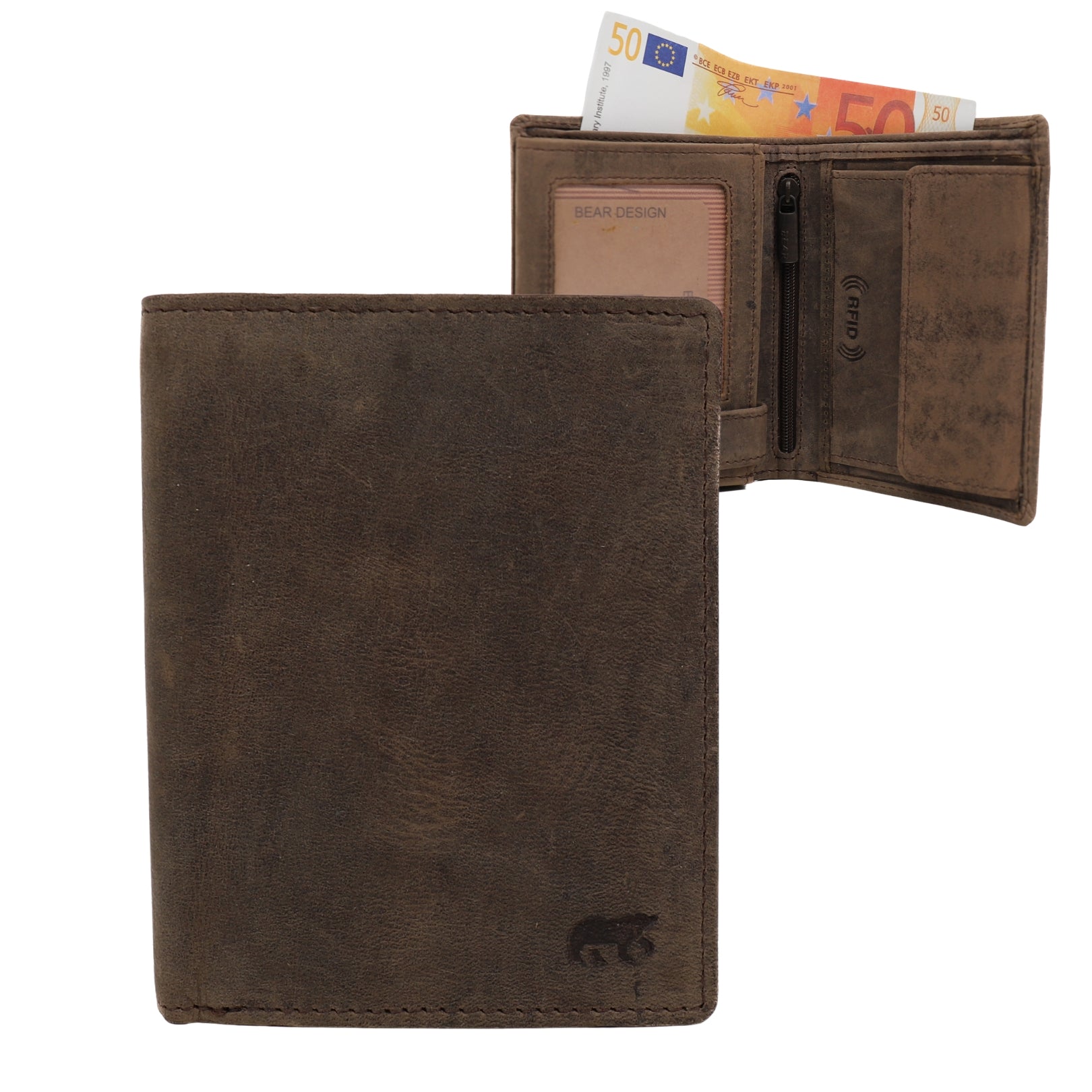 Billfold 'Klaas' brown