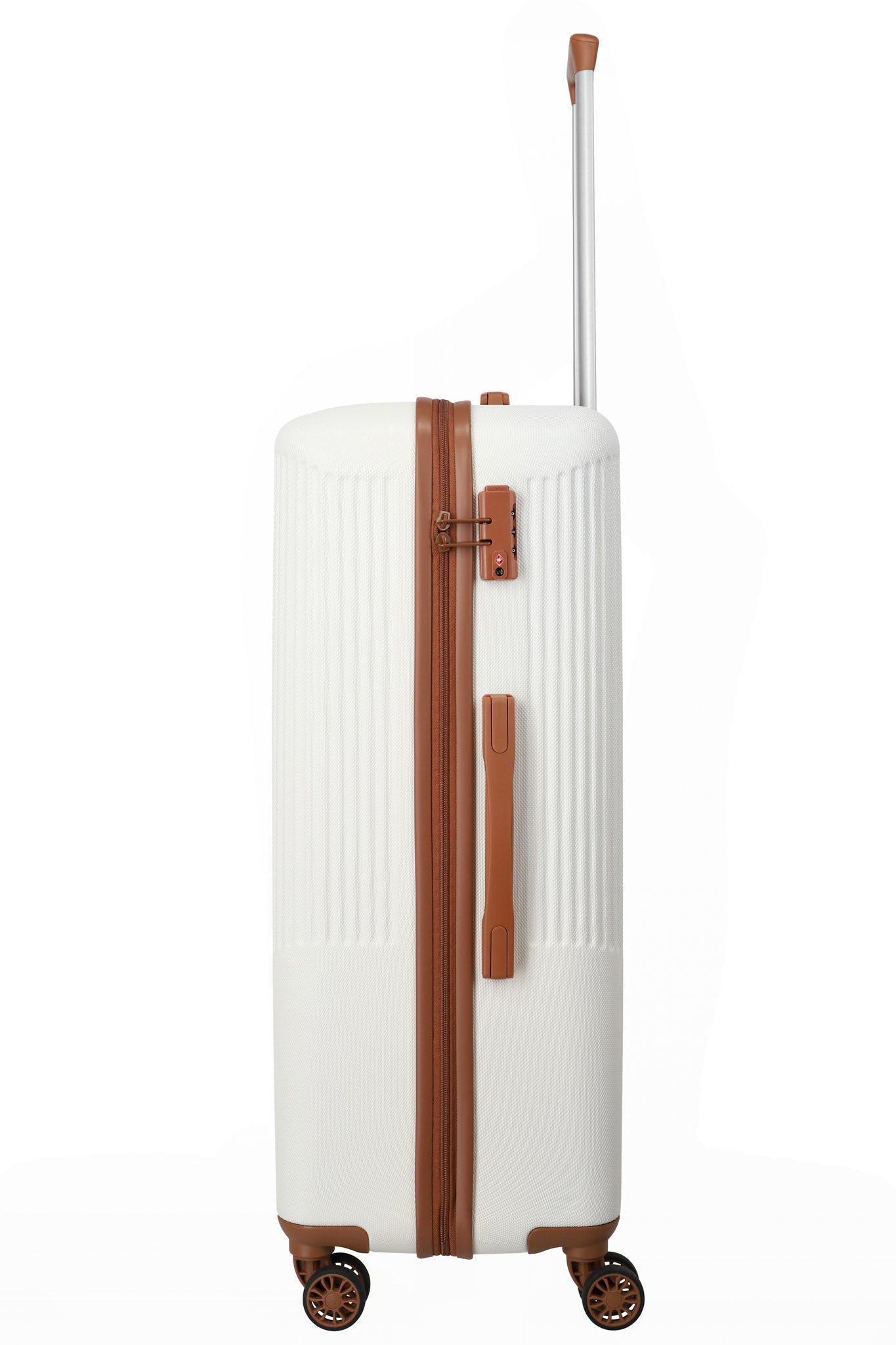Bali Trolley L White/cognac