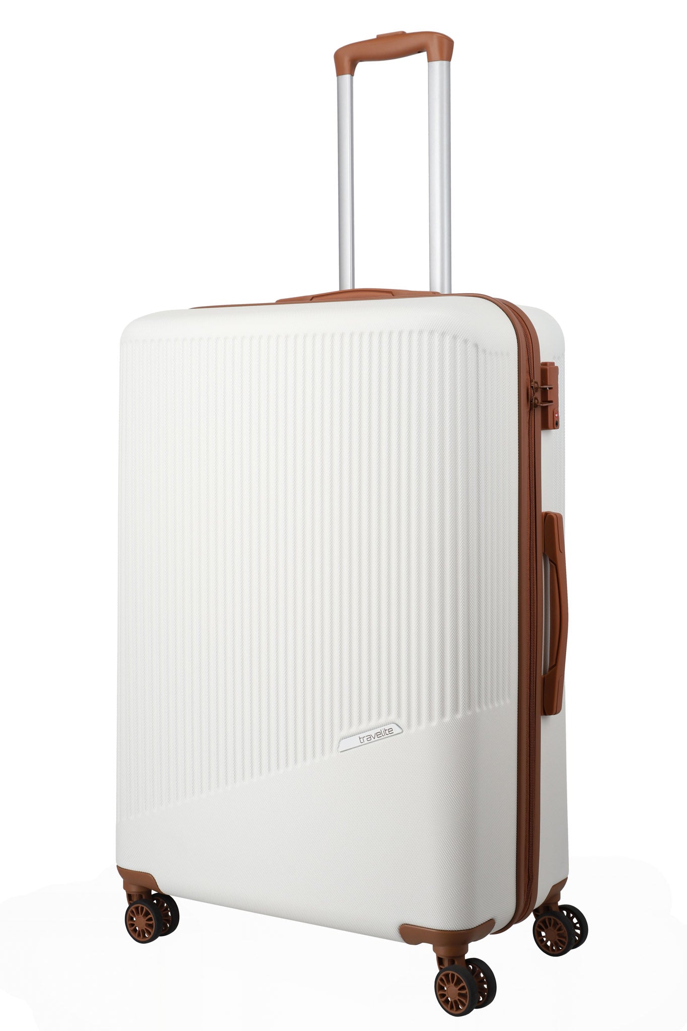 Bali Trolley L White/cognac