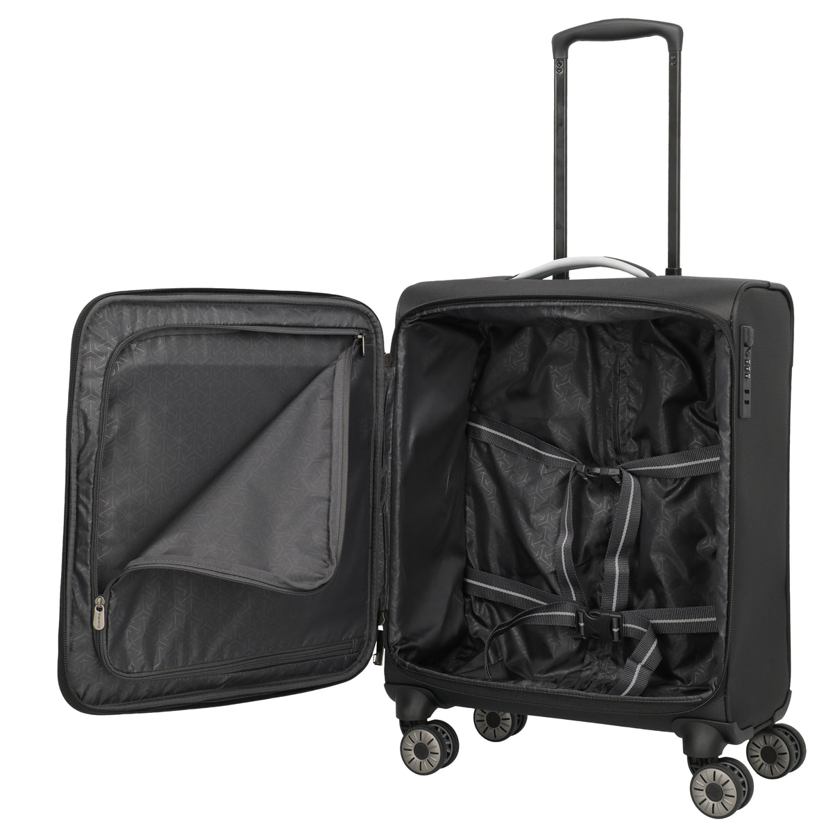 Jetpack - Max 4W Cabin Trolley S zwart