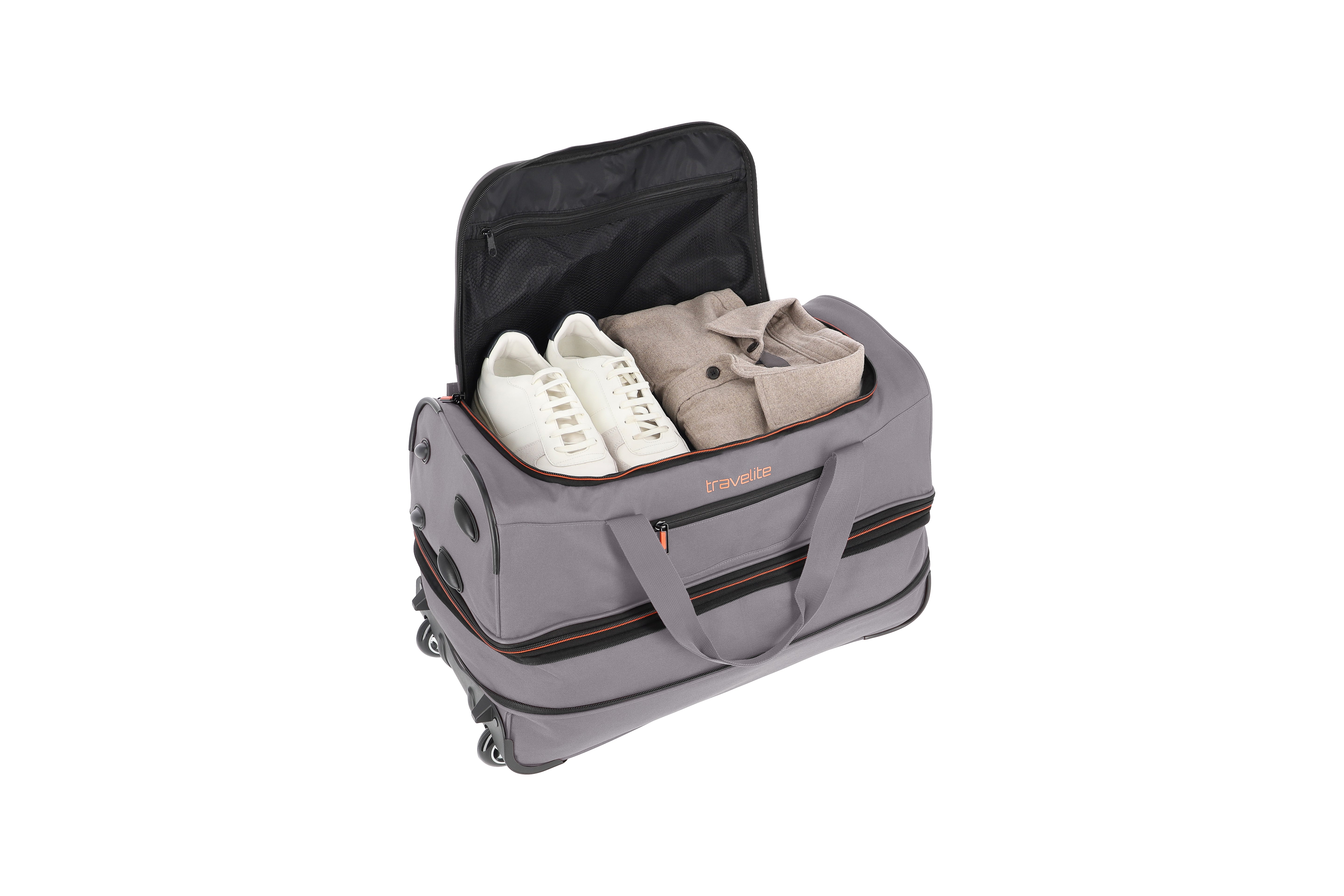 Basics Wheeled Duffle S Exp. gray