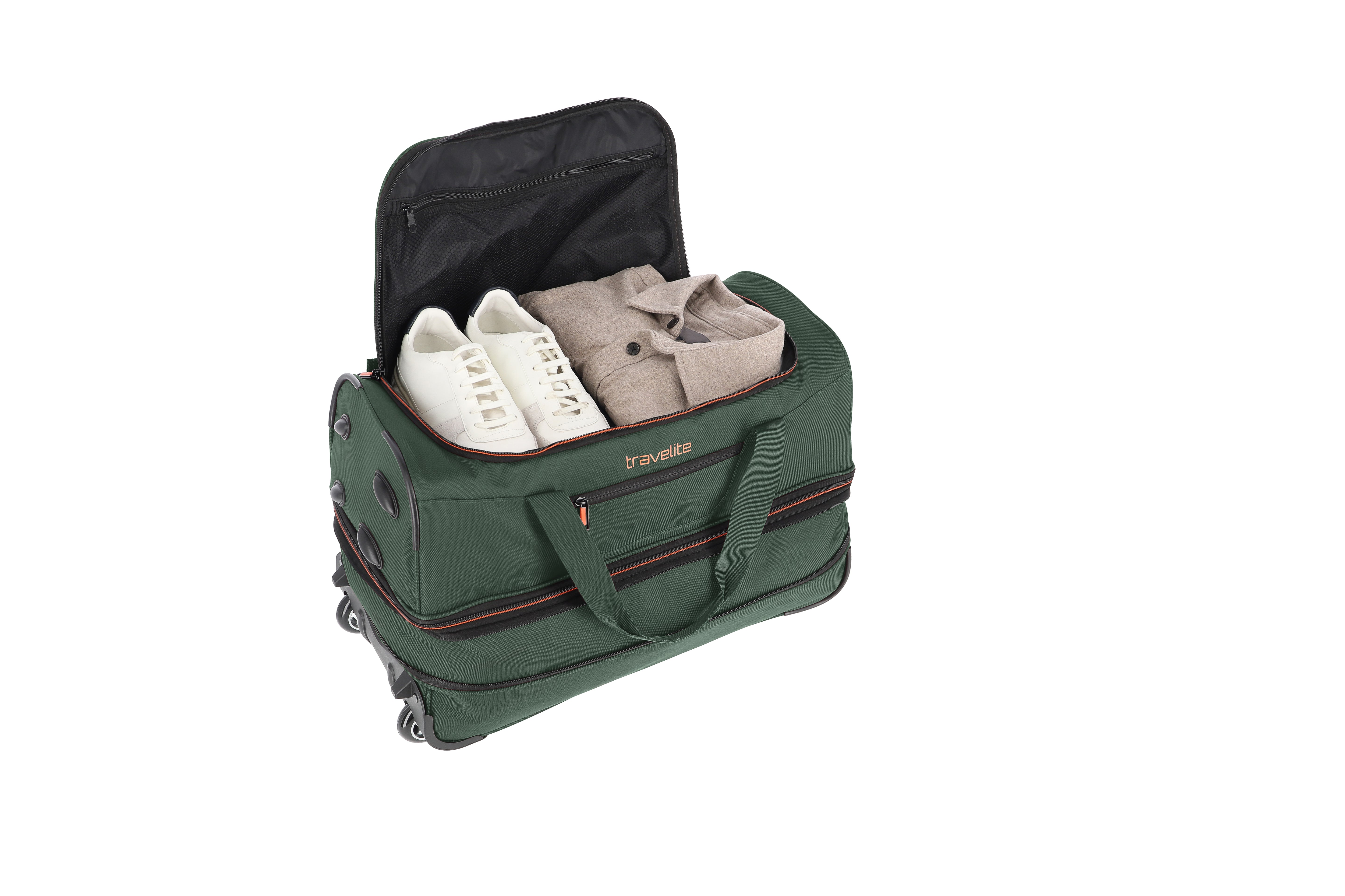 Basics Wheeled Duffle S Exp. dark green