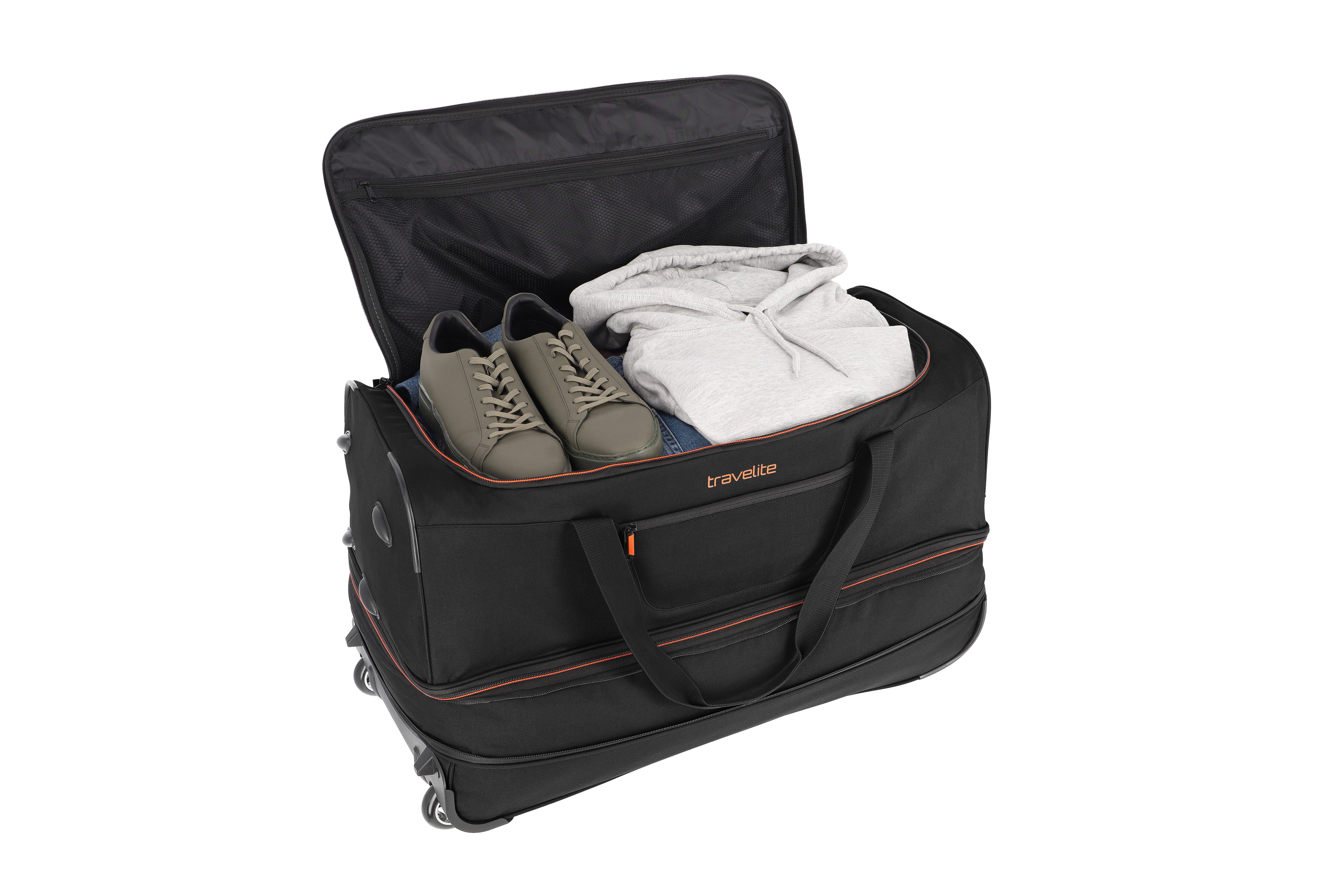 Basics Wheeled Duffle L Exp. black