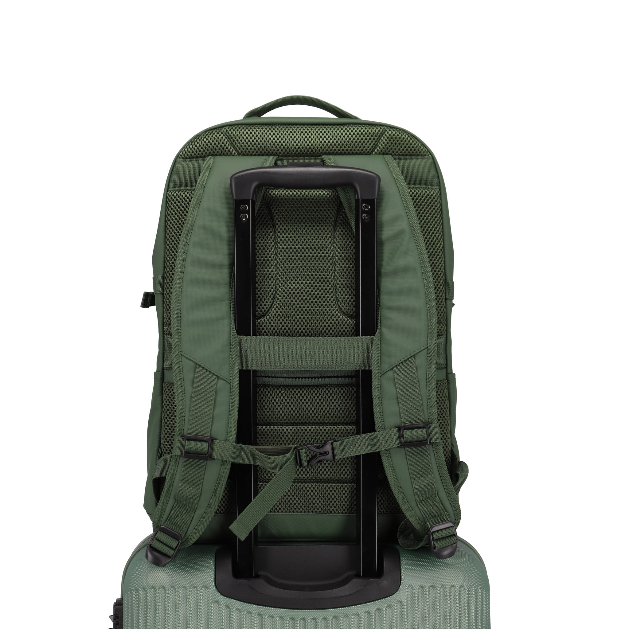 Laptop backpack 'Basics' Olive green