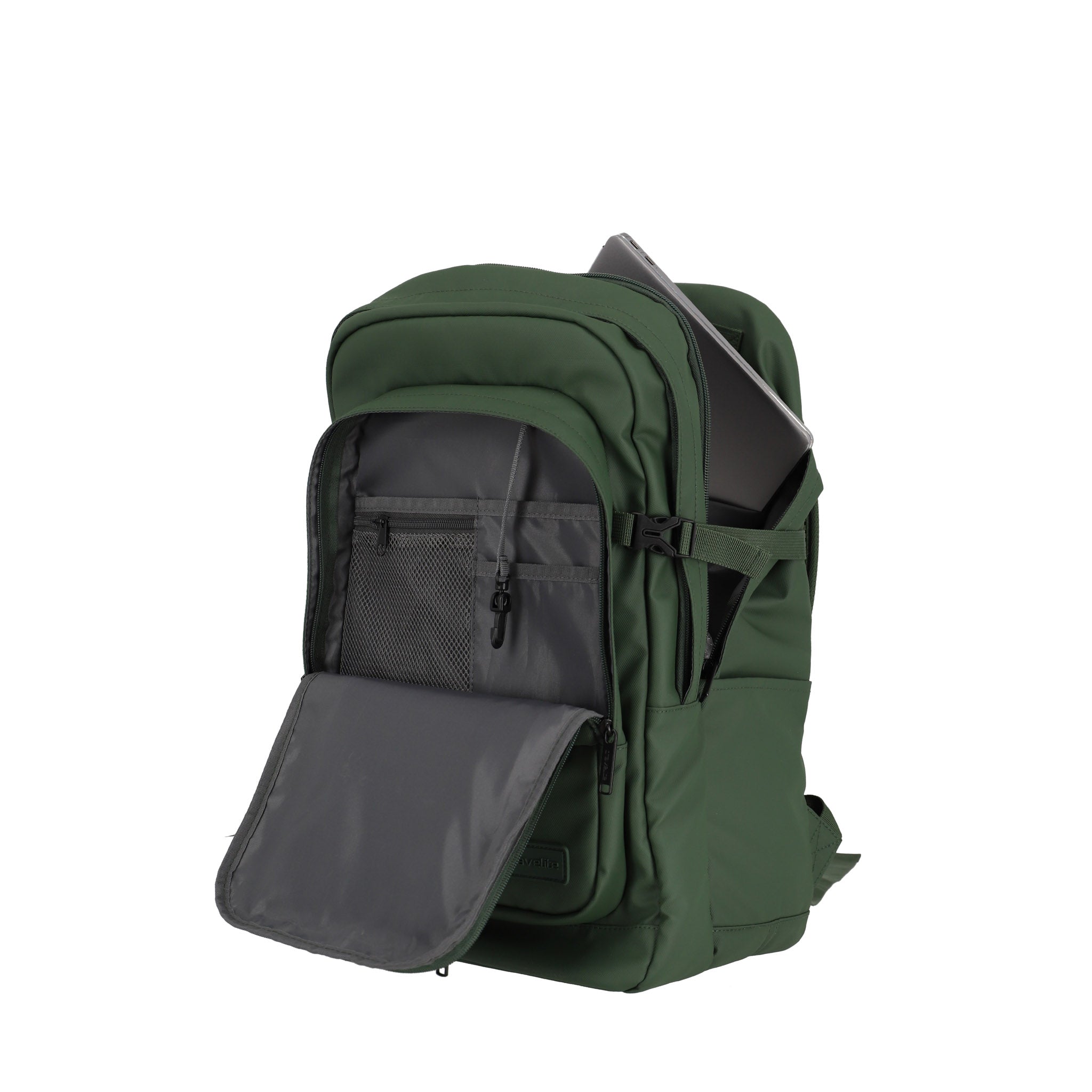 Laptop backpack 'Basics' Olive green