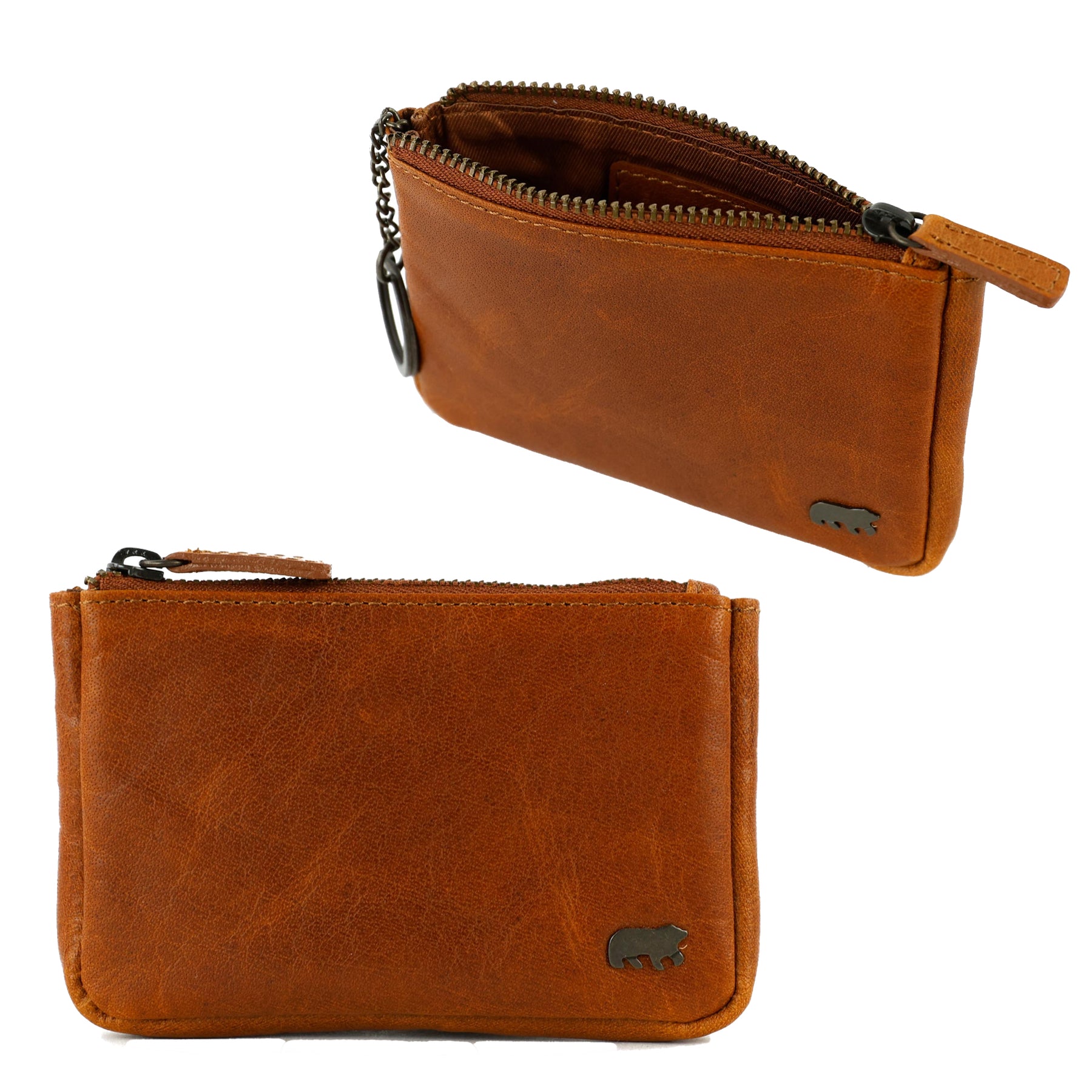 Sleuteletui 'Timo' Andorra cognac