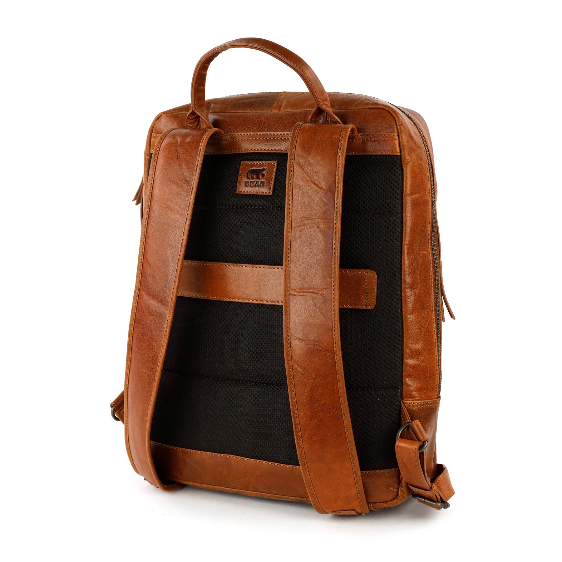 Laptop backpack 15.6" 'Mason' Andorra cognac