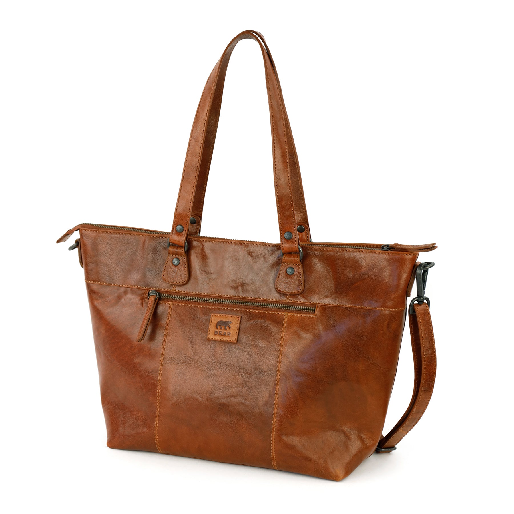 Shopper 'Nora' Andorra cognac