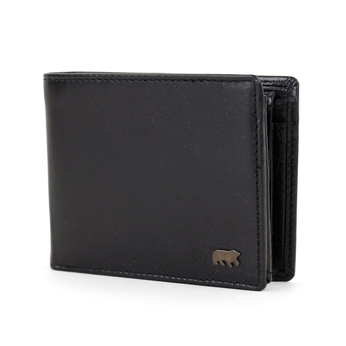 Heren portemonnee/billfold 'Niels' Andorra zwart