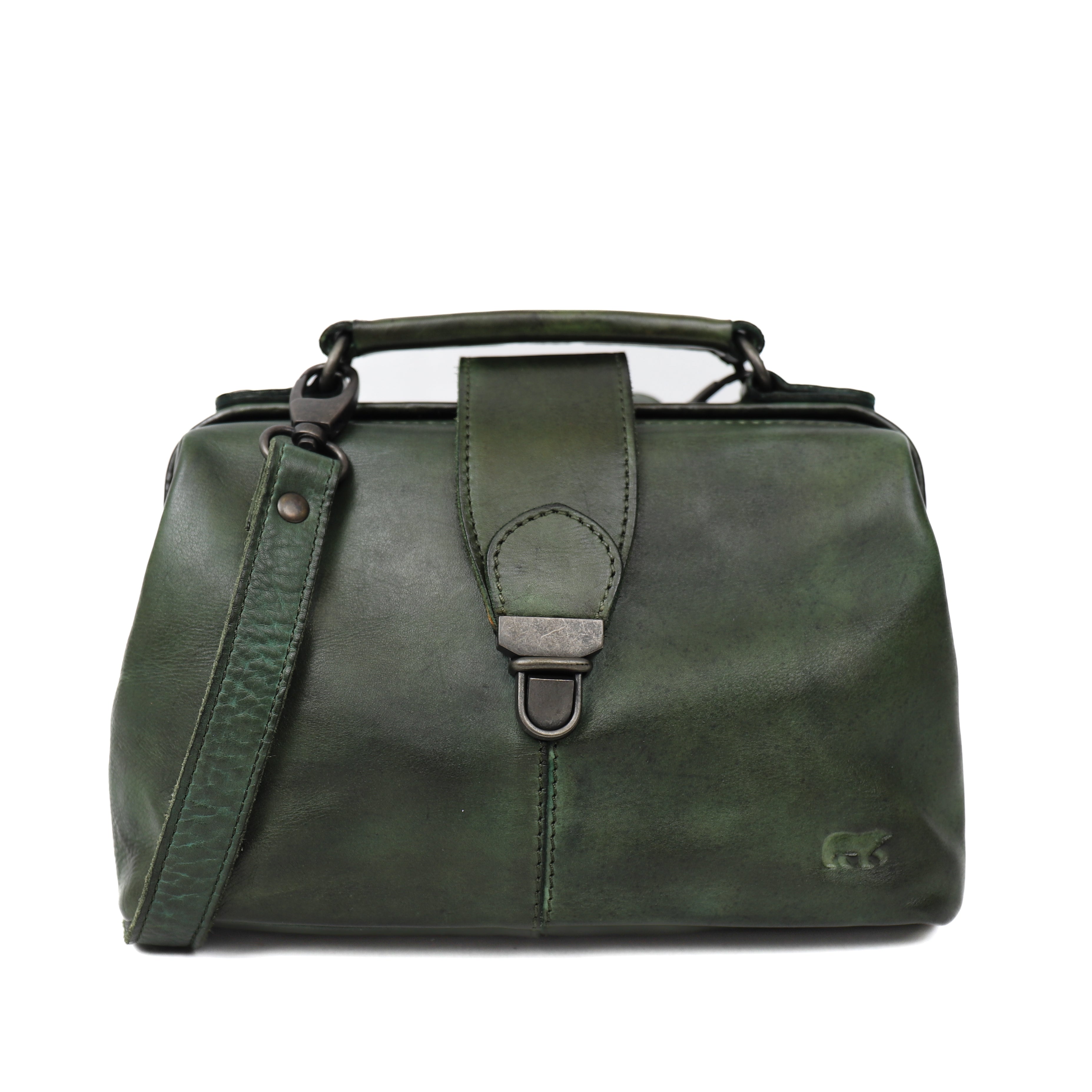 Mini doctor's bag 'Julia' M green