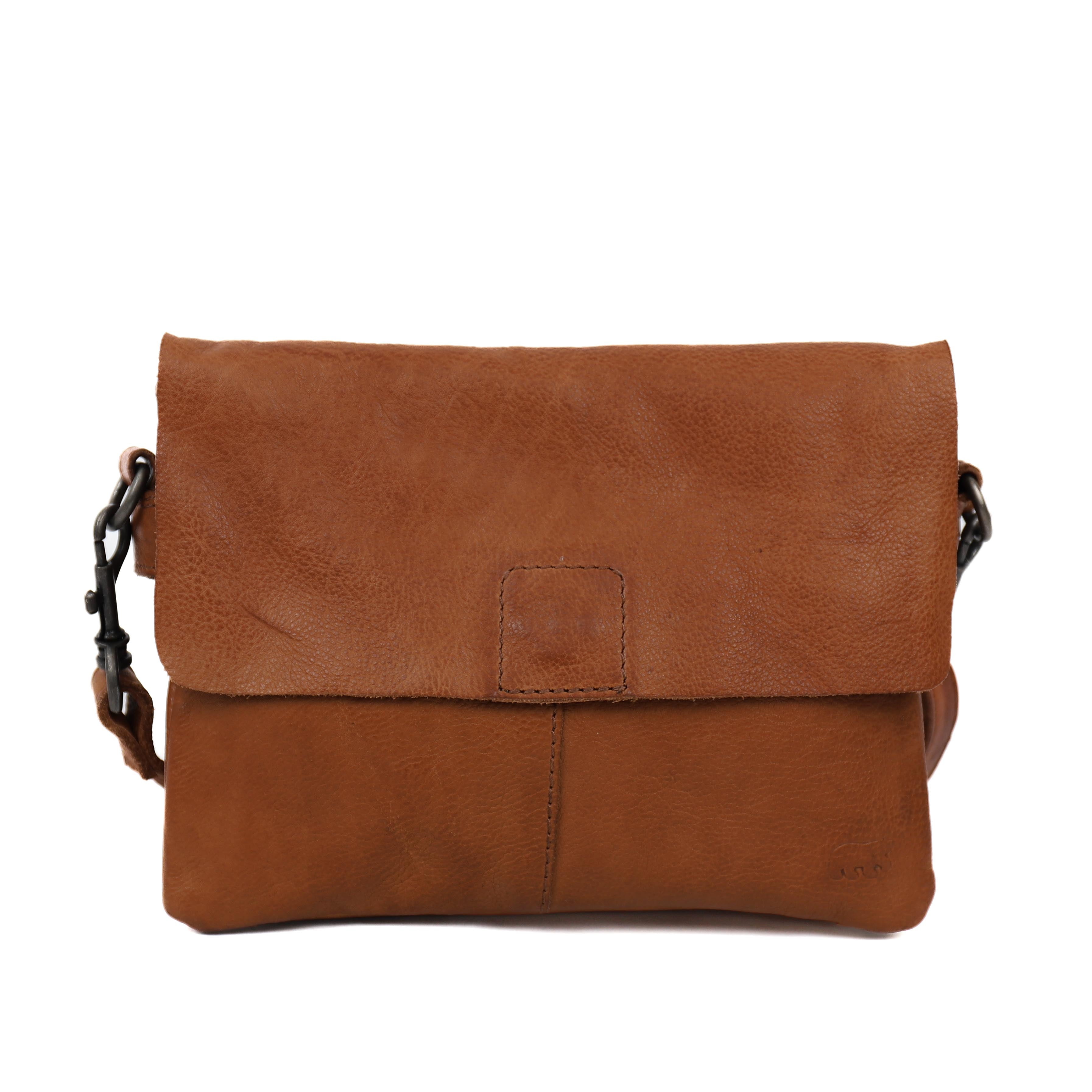Schoudertasje 'Billy' cognac
