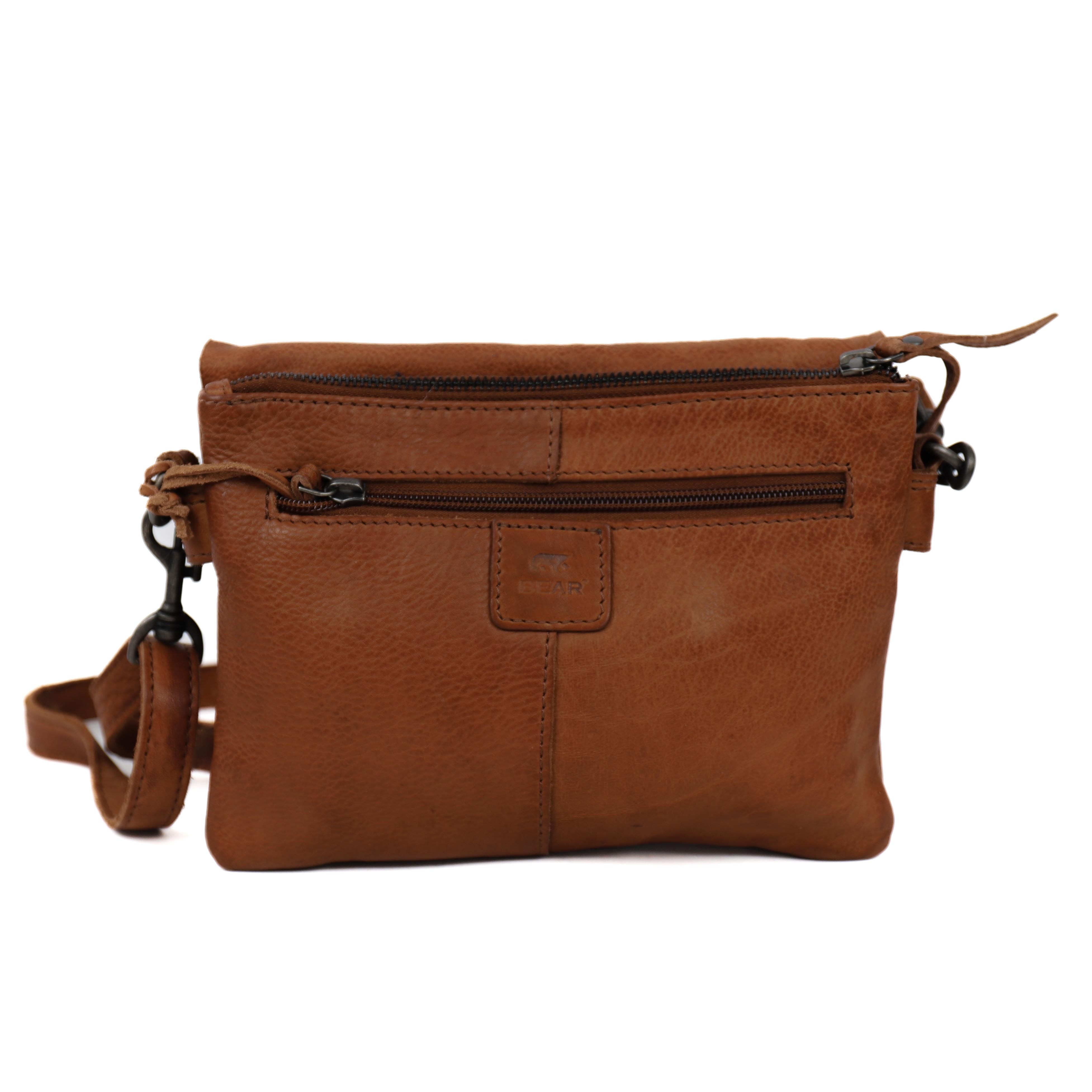 Schoudertasje 'Billy' cognac