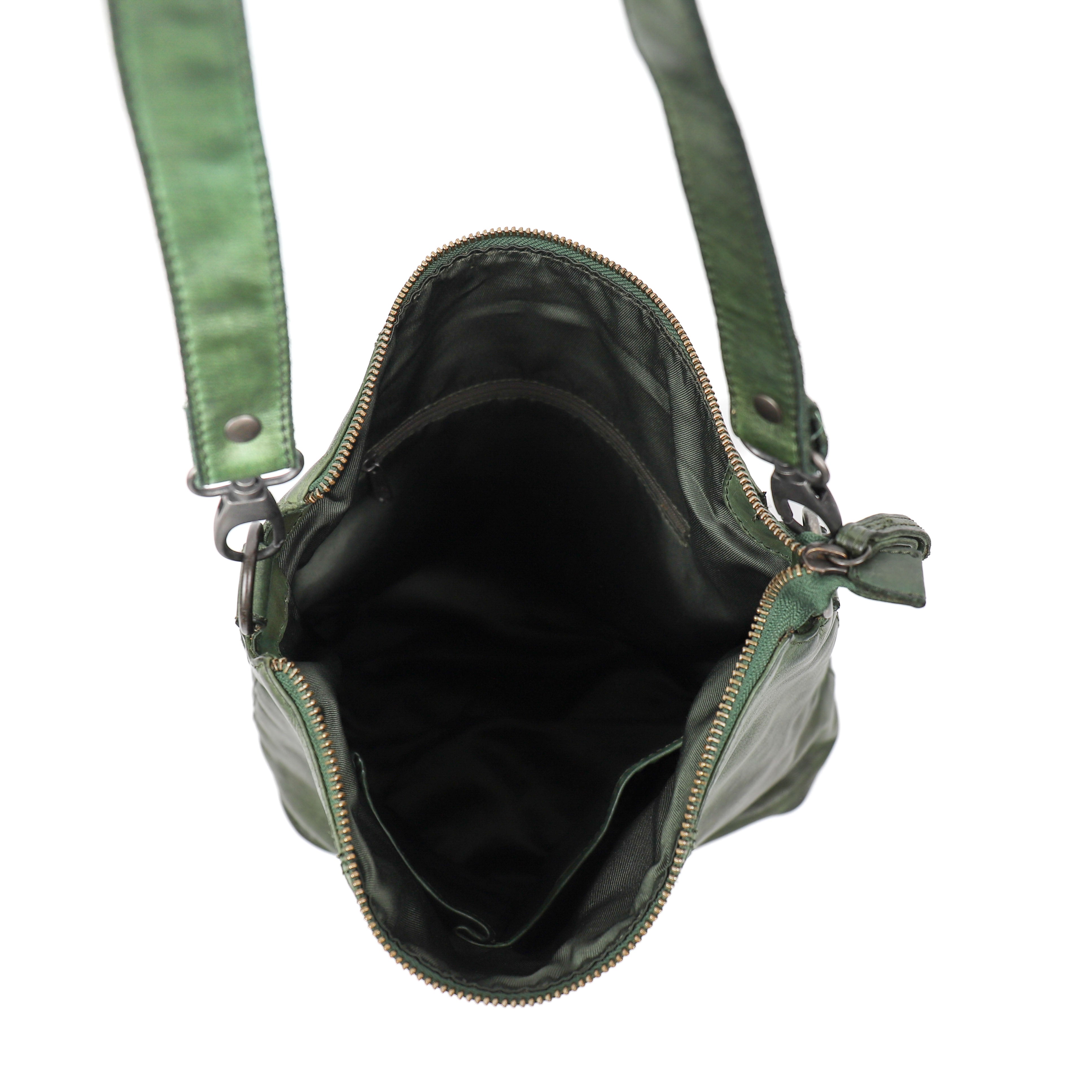 Hand-/schoudertas 'Ava' groen