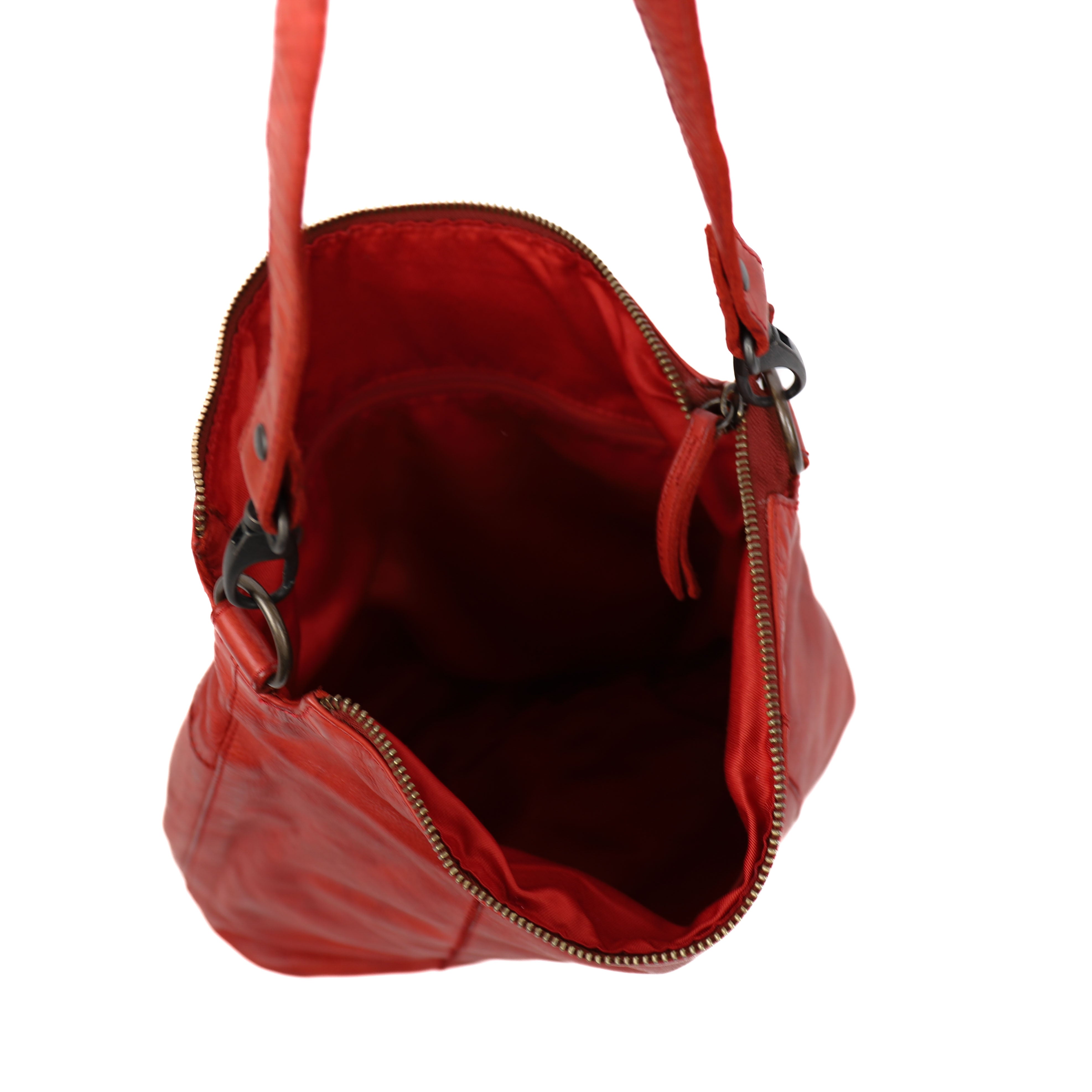 Hand/shoulder bag 'Ava' red