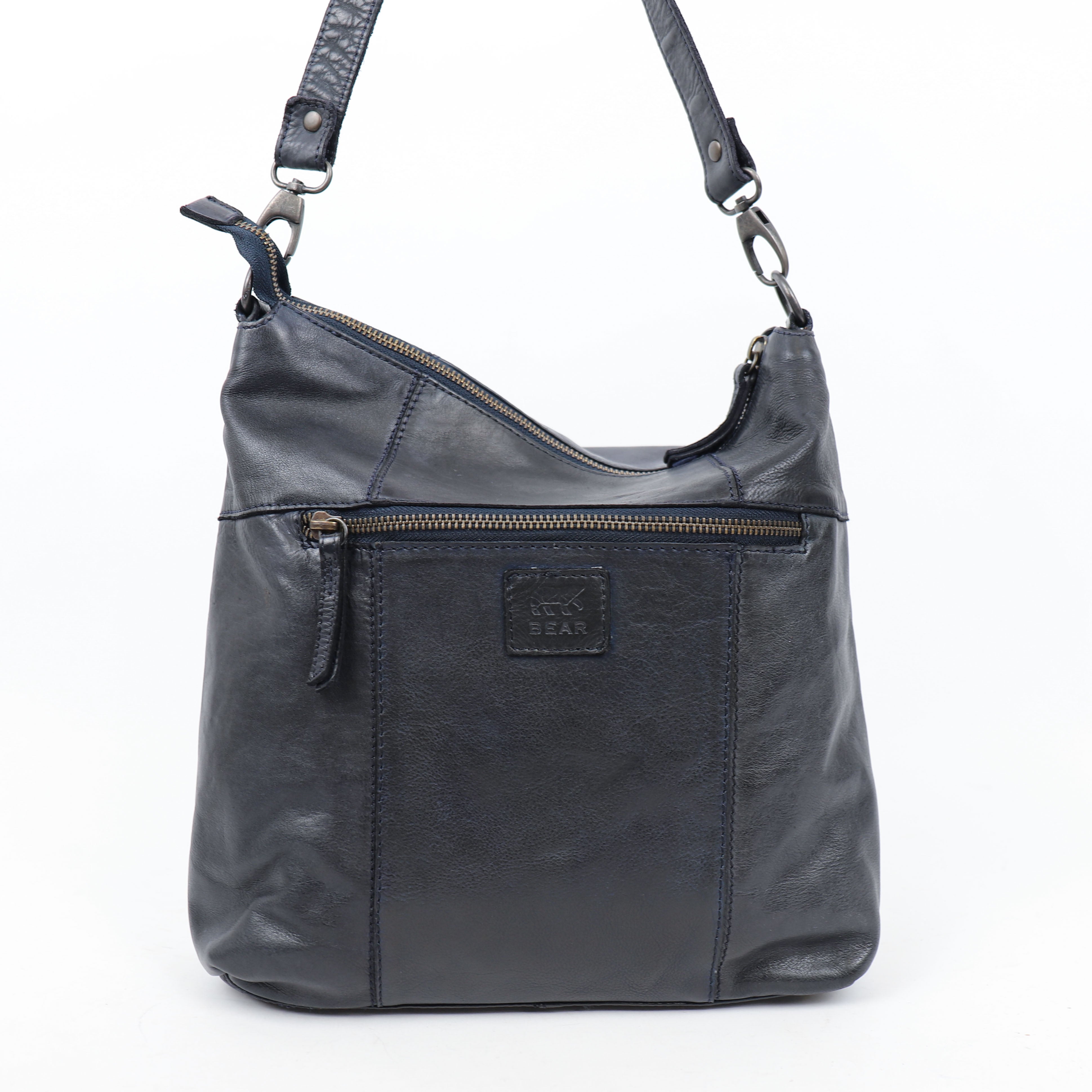 Hand/shoulder bag 'Ava' blue