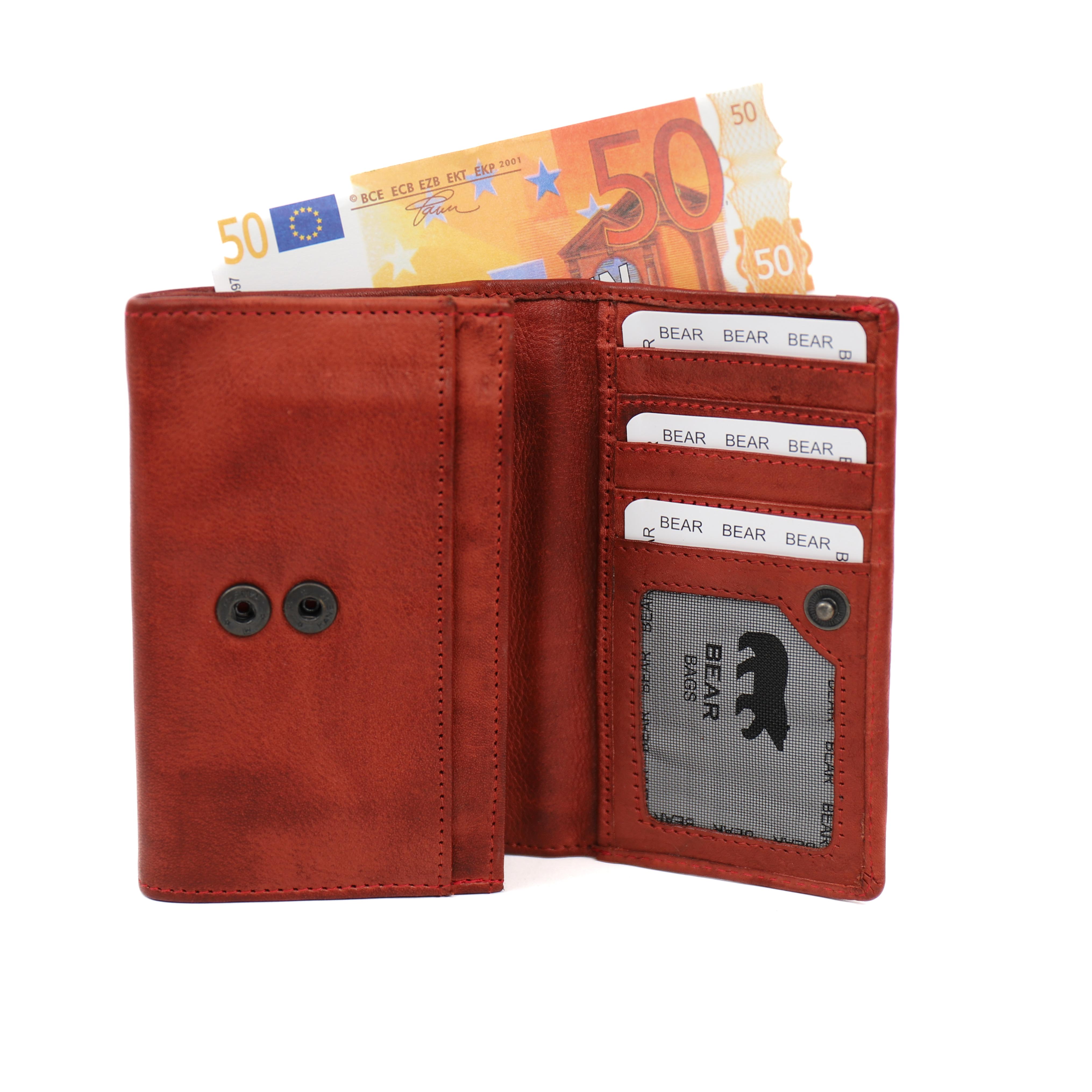 Wrap wallet 'Sweety' red - CP 5066