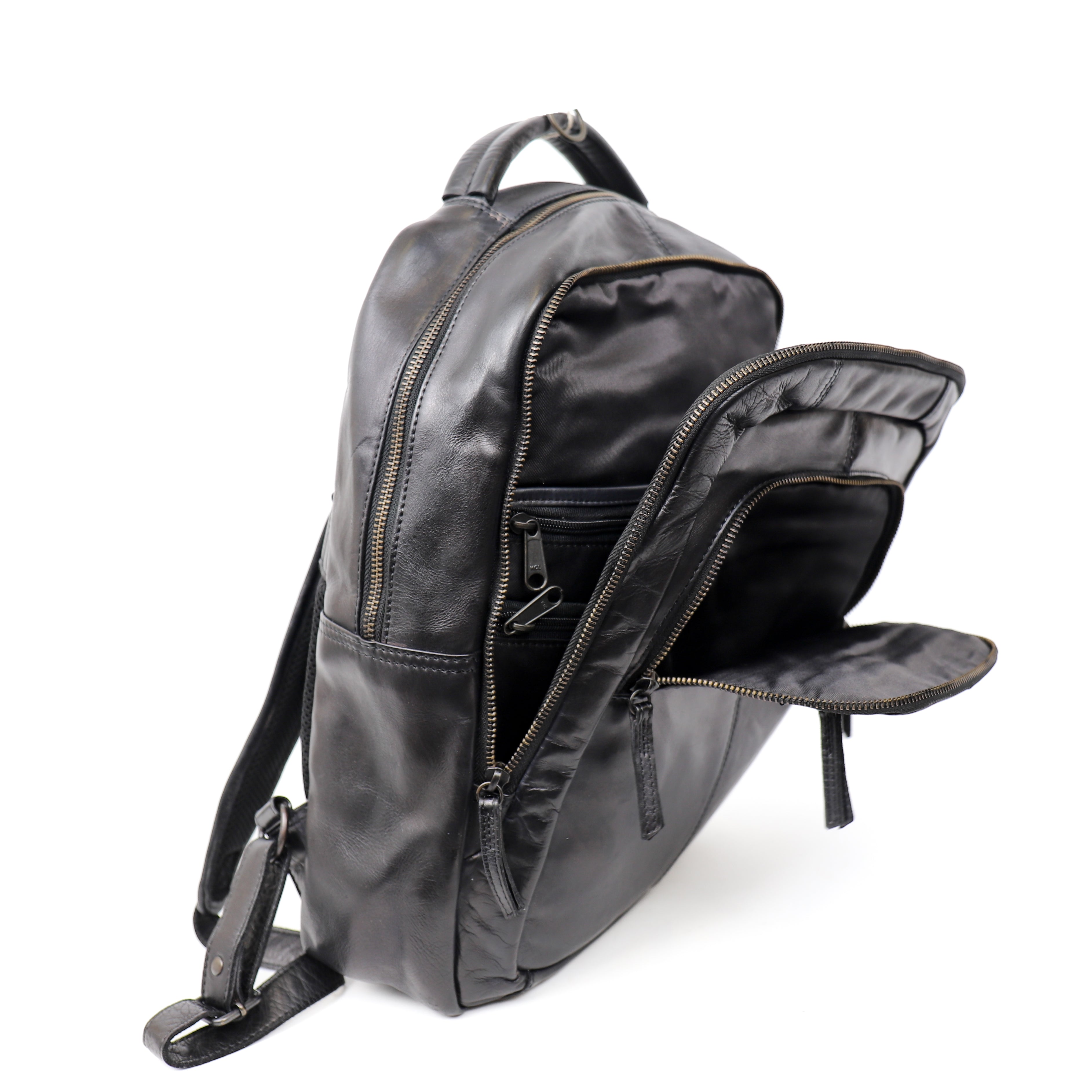 Laptop backpack 'Mace' black