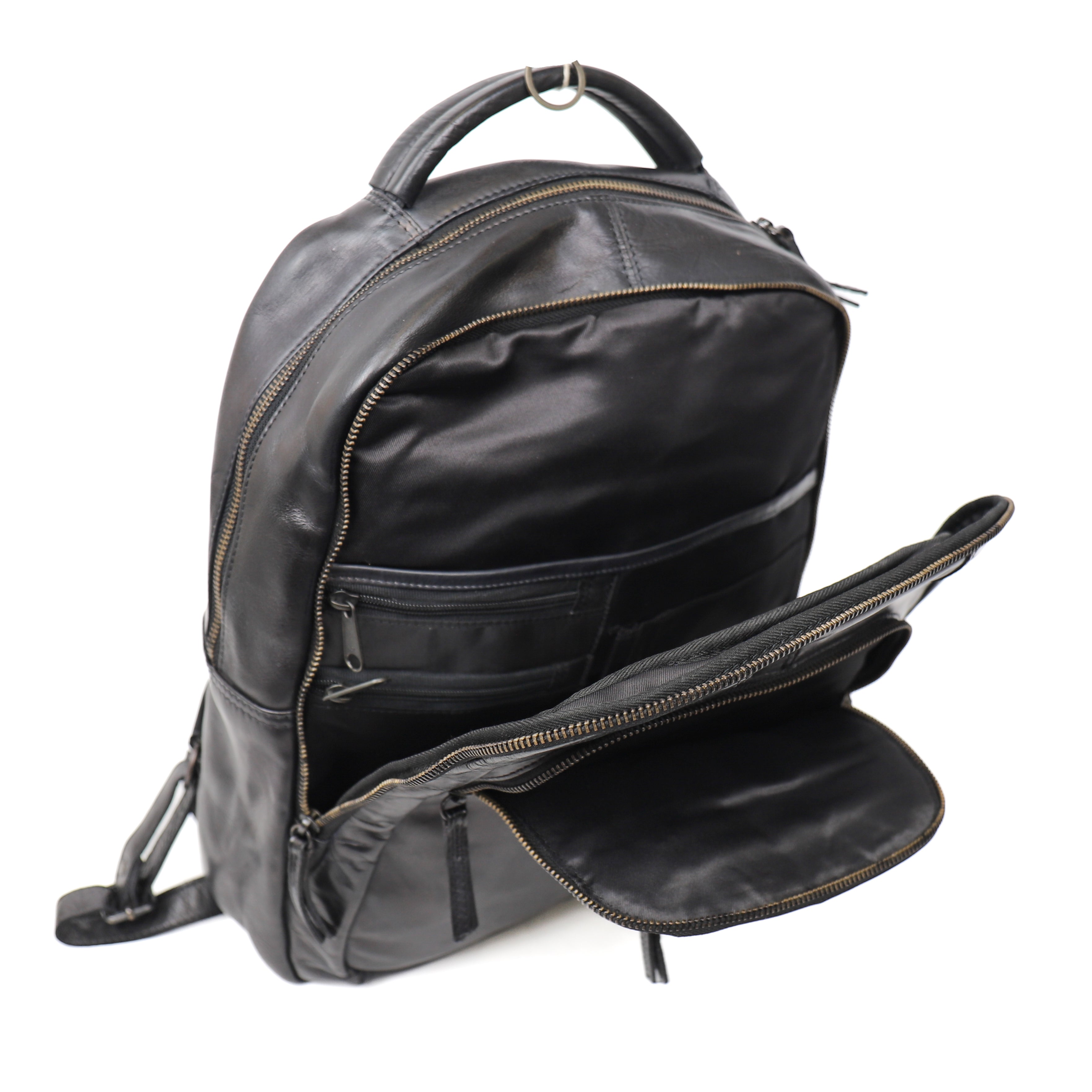 Laptop backpack 'Mace' black