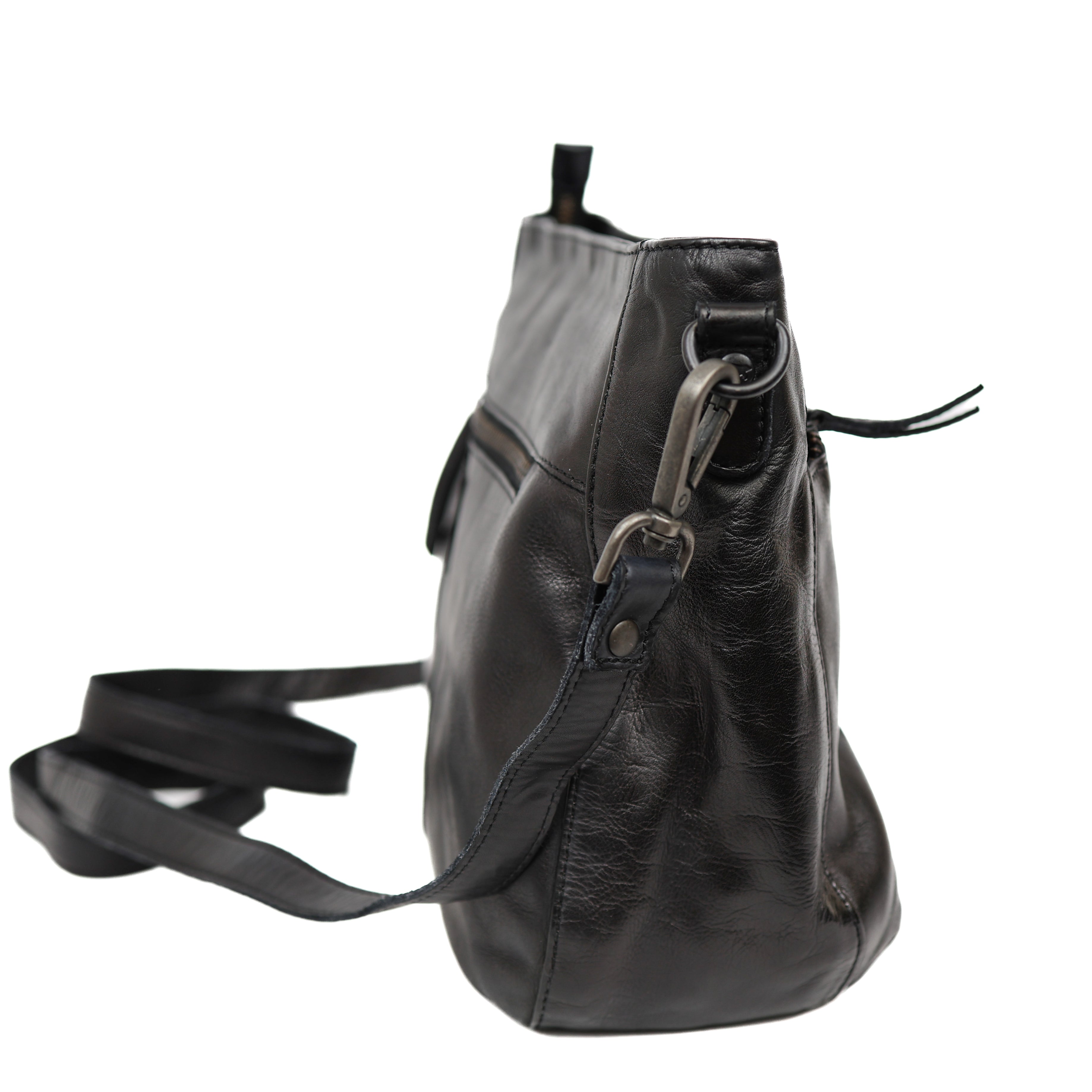 Hand/shoulderbag 'Jade' black