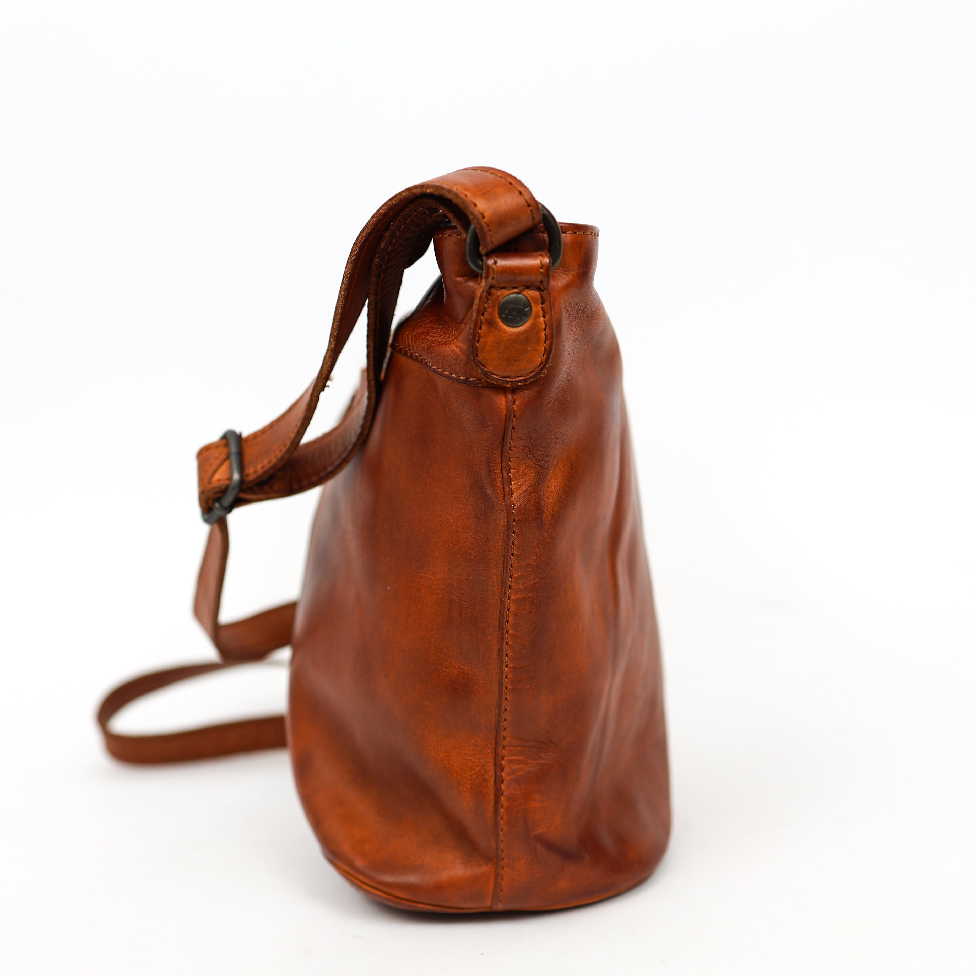 Schoudertas 'Suze' cognac