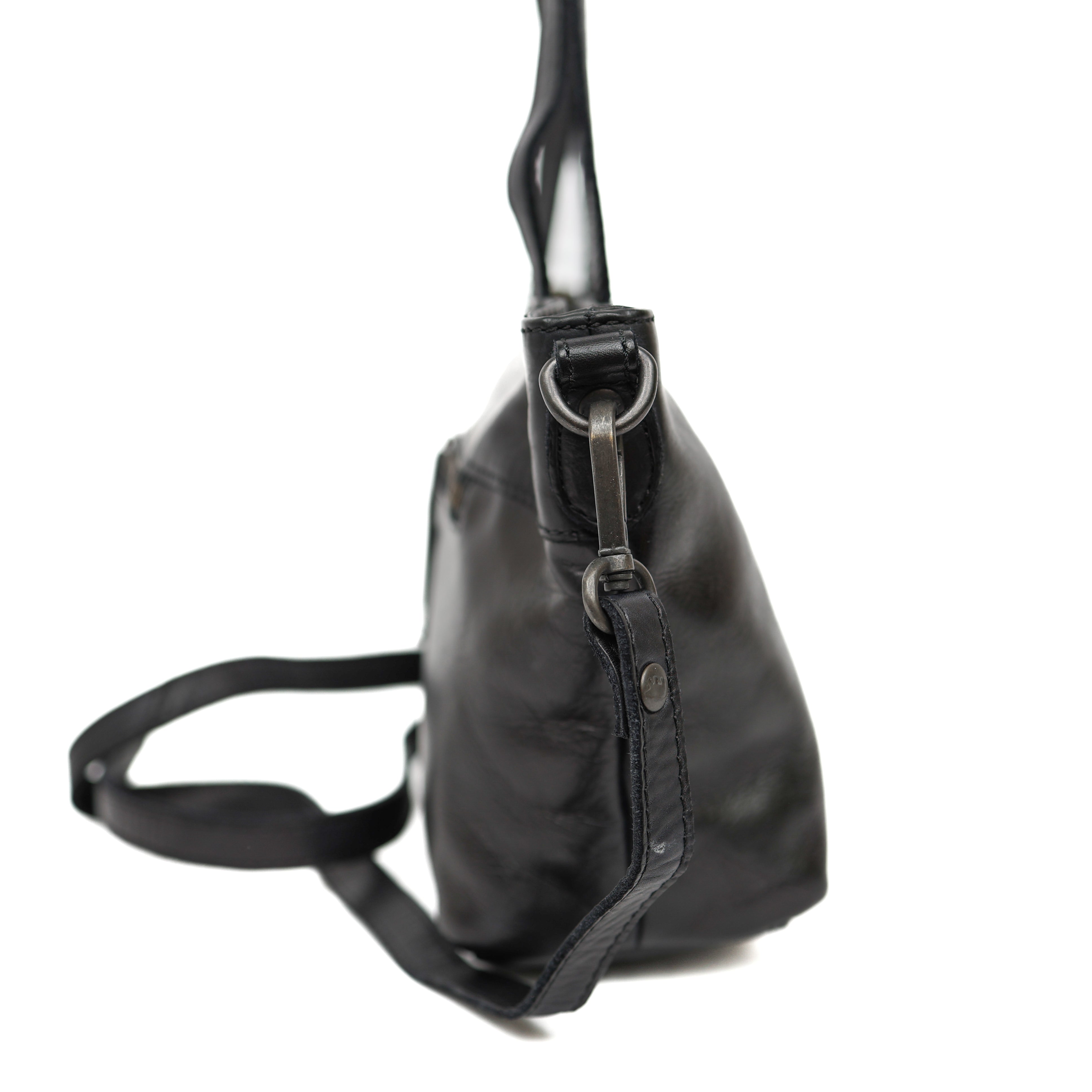 Klein hand-/schoudertasje 'Lola' zwart