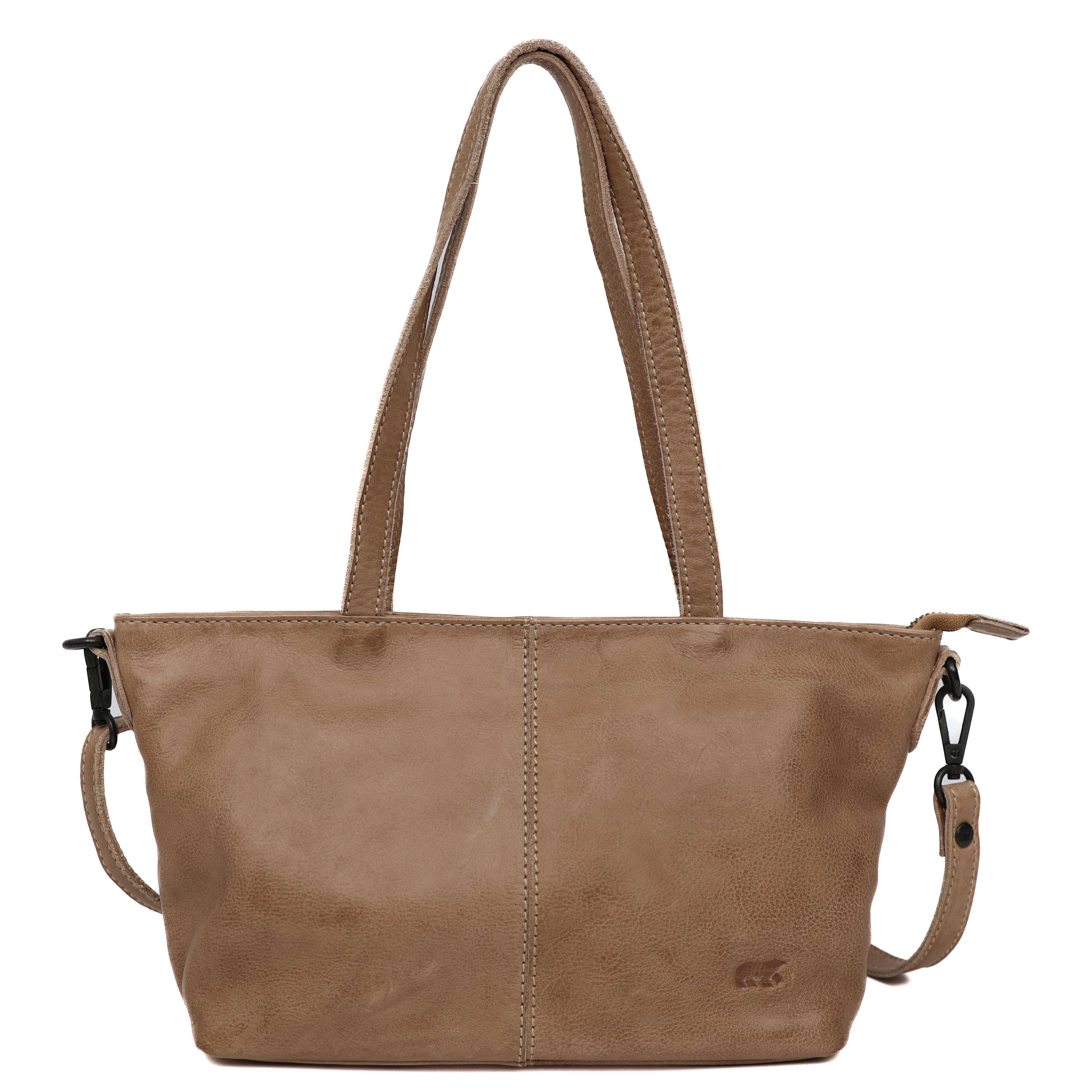 Small handbag/shoulderbag 'Lola' beige
