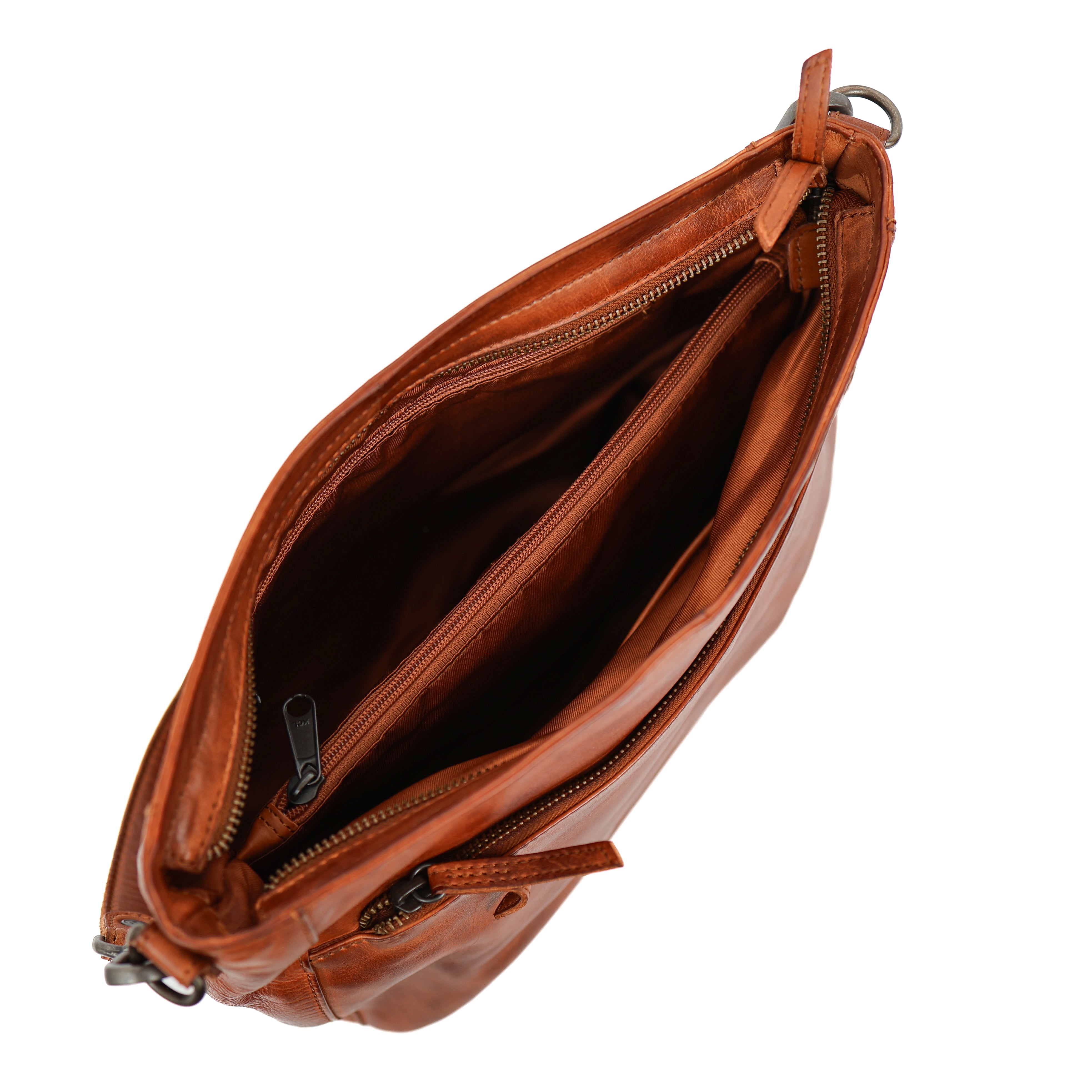 Hand-/schoudertas 'Jade' cognac