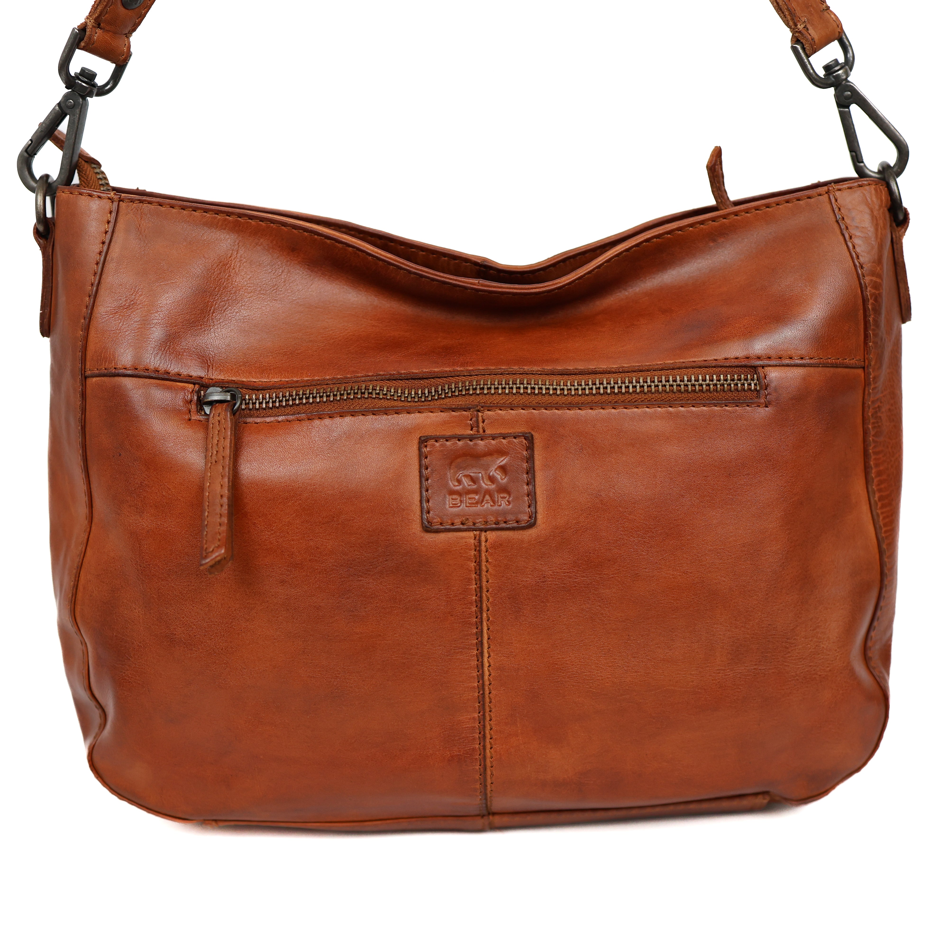 Hand-/schoudertas 'Jade' cognac