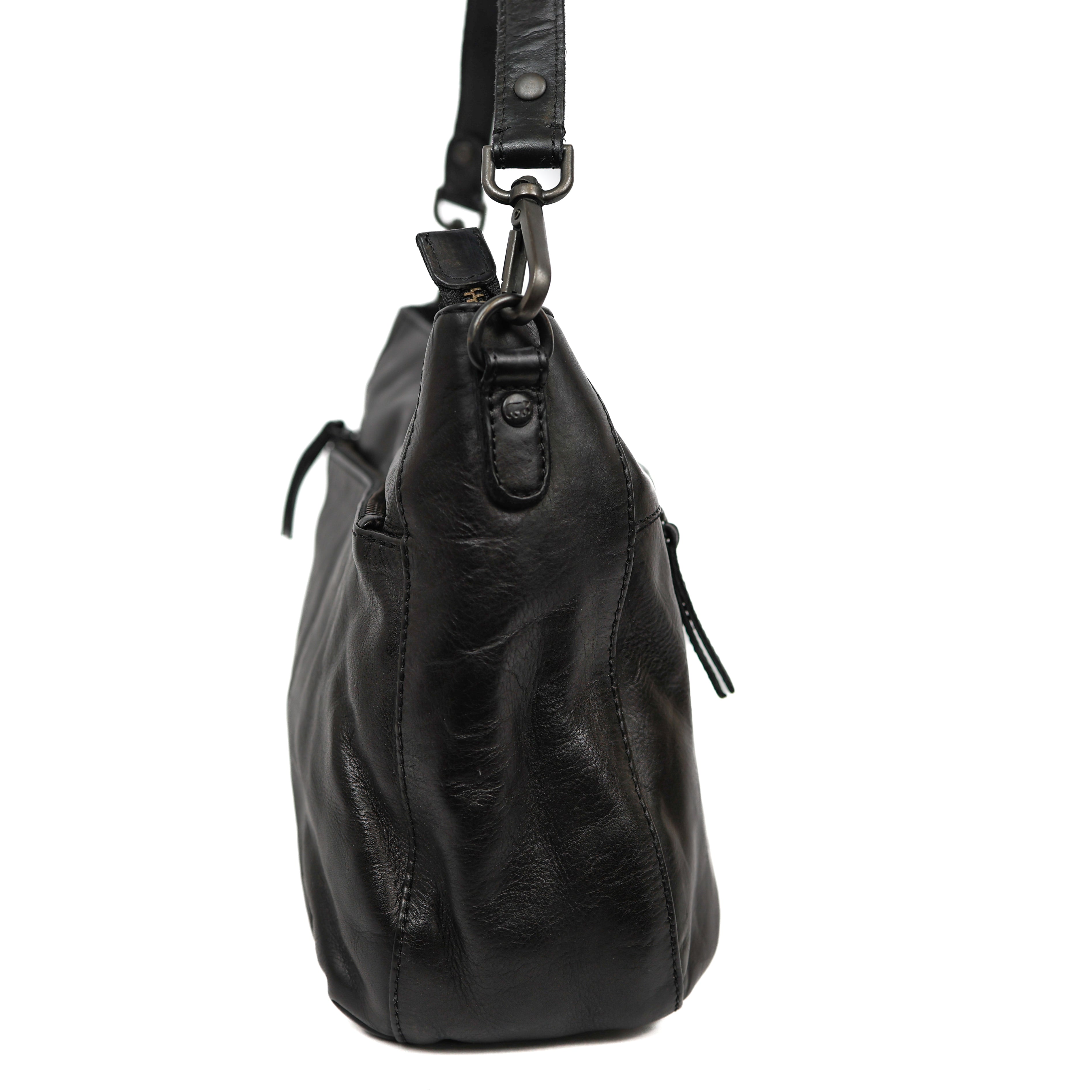 Hand/shoulderbag 'Jade' black
