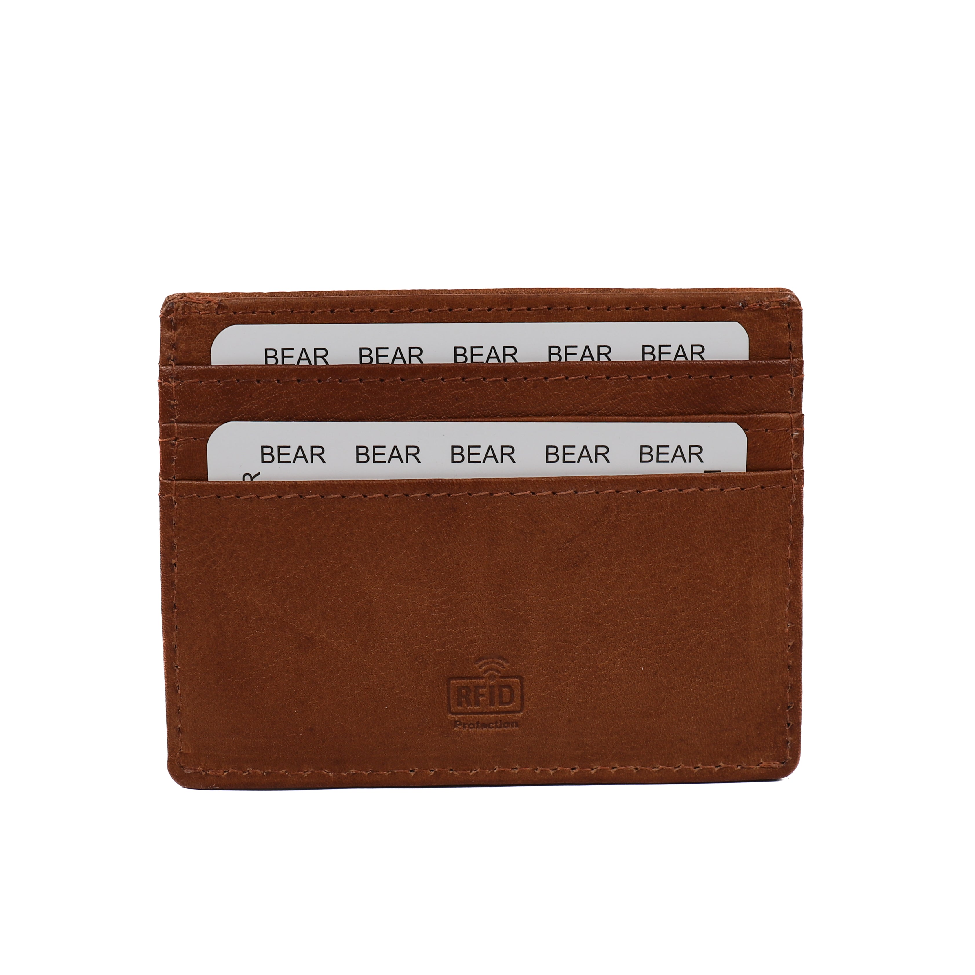 Card holder 'Marco' cognac