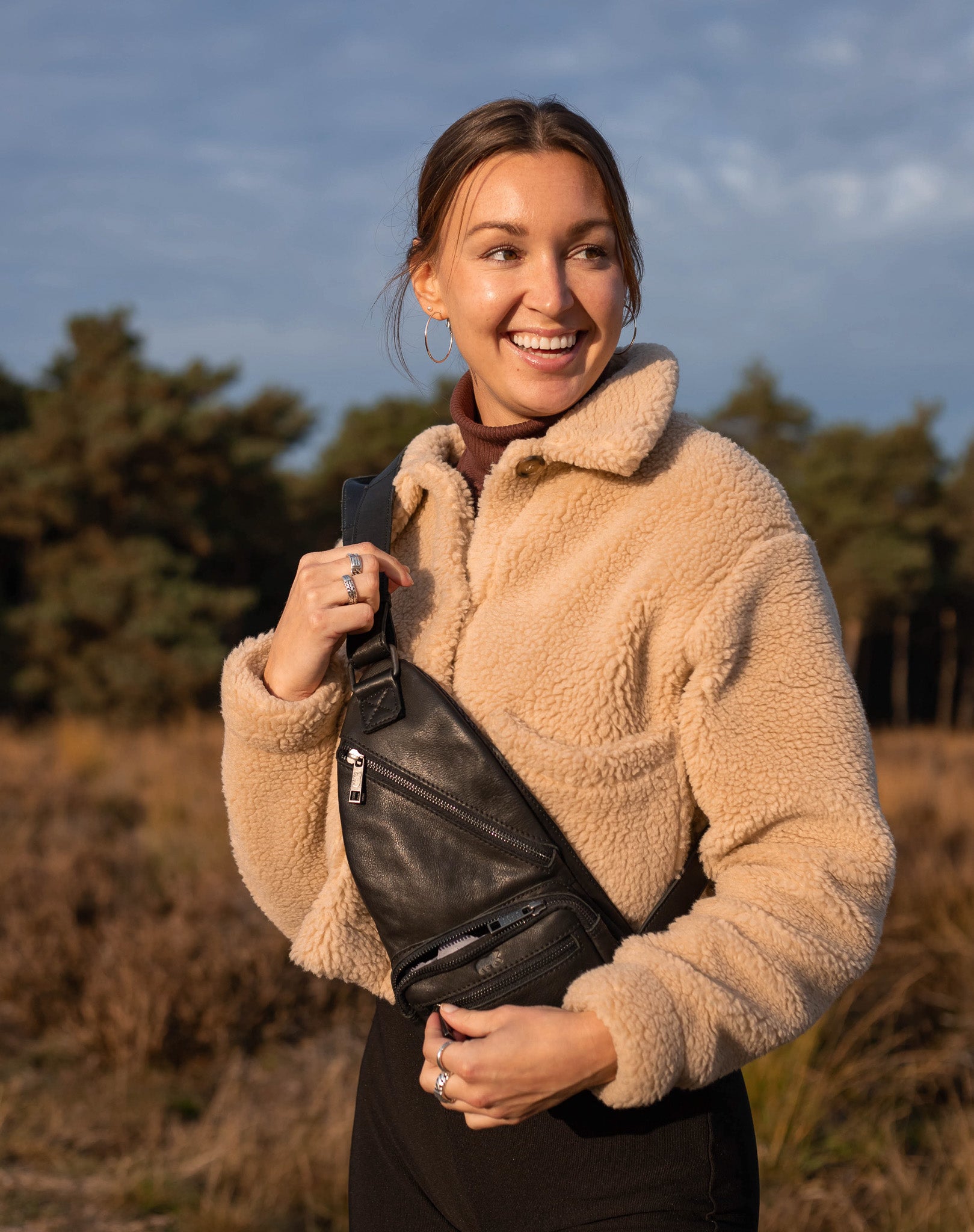 Crossbody bag 'Nolani' black
