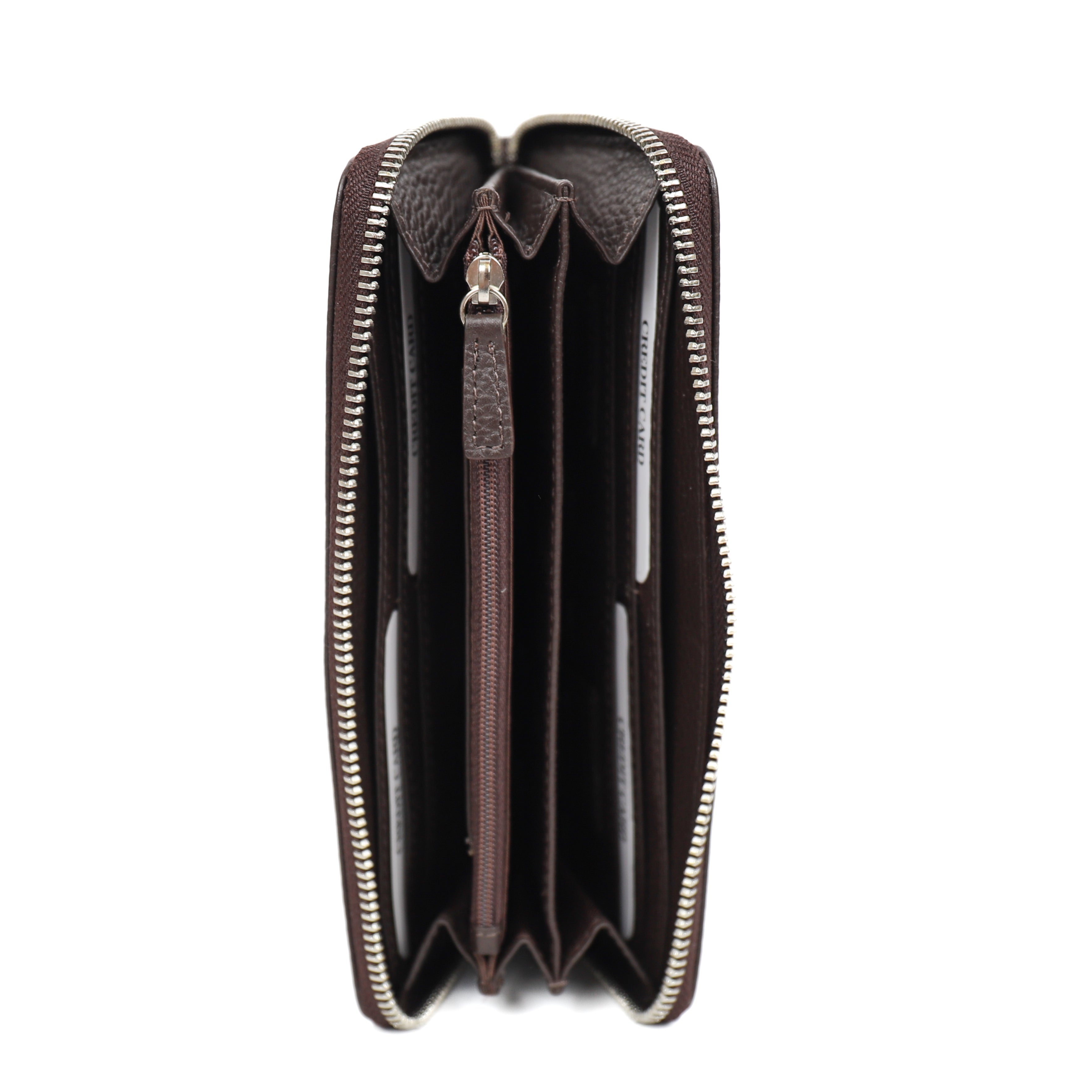 Zip wallet 'Mykki' Brown