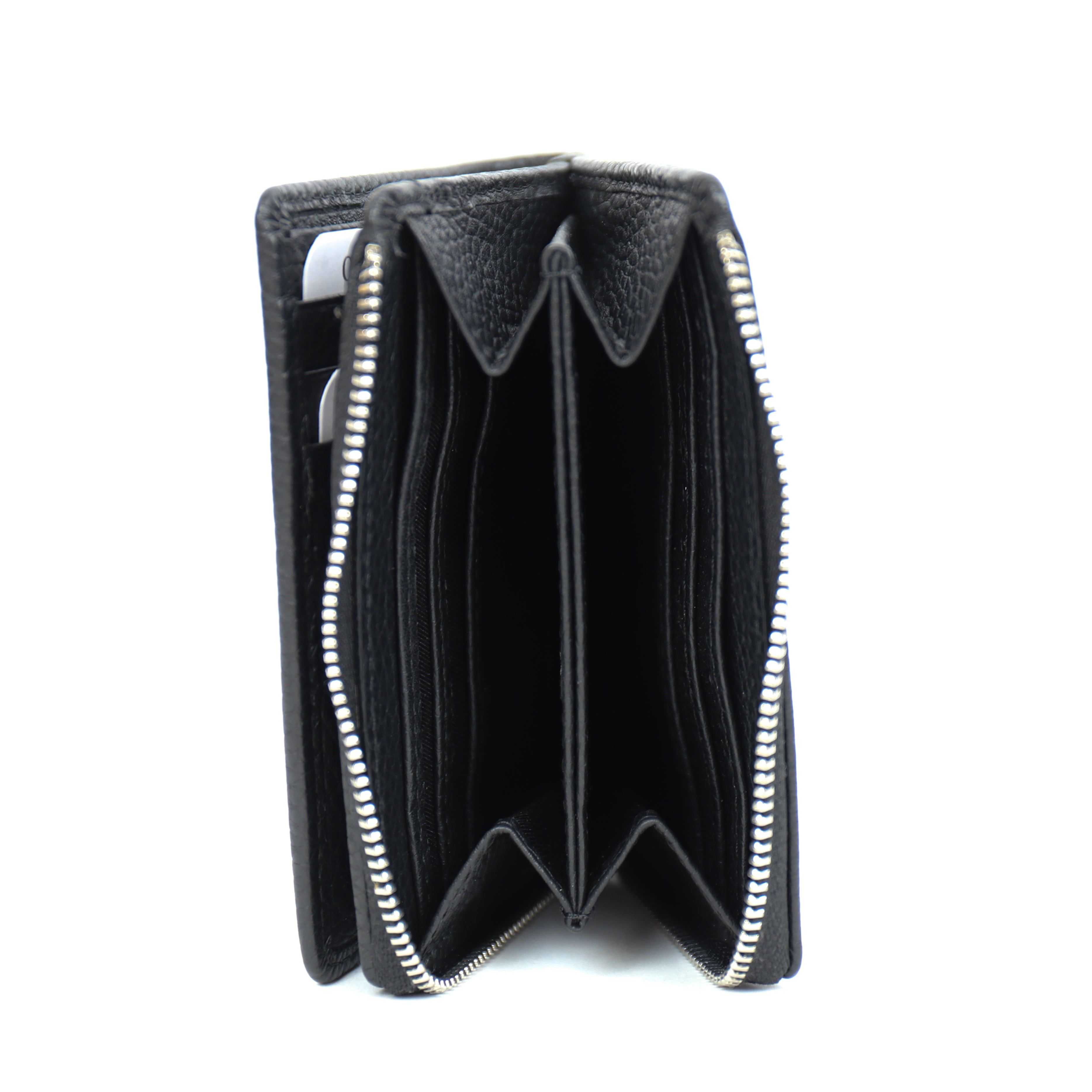 Ritsportemonnee 'Vida' Black