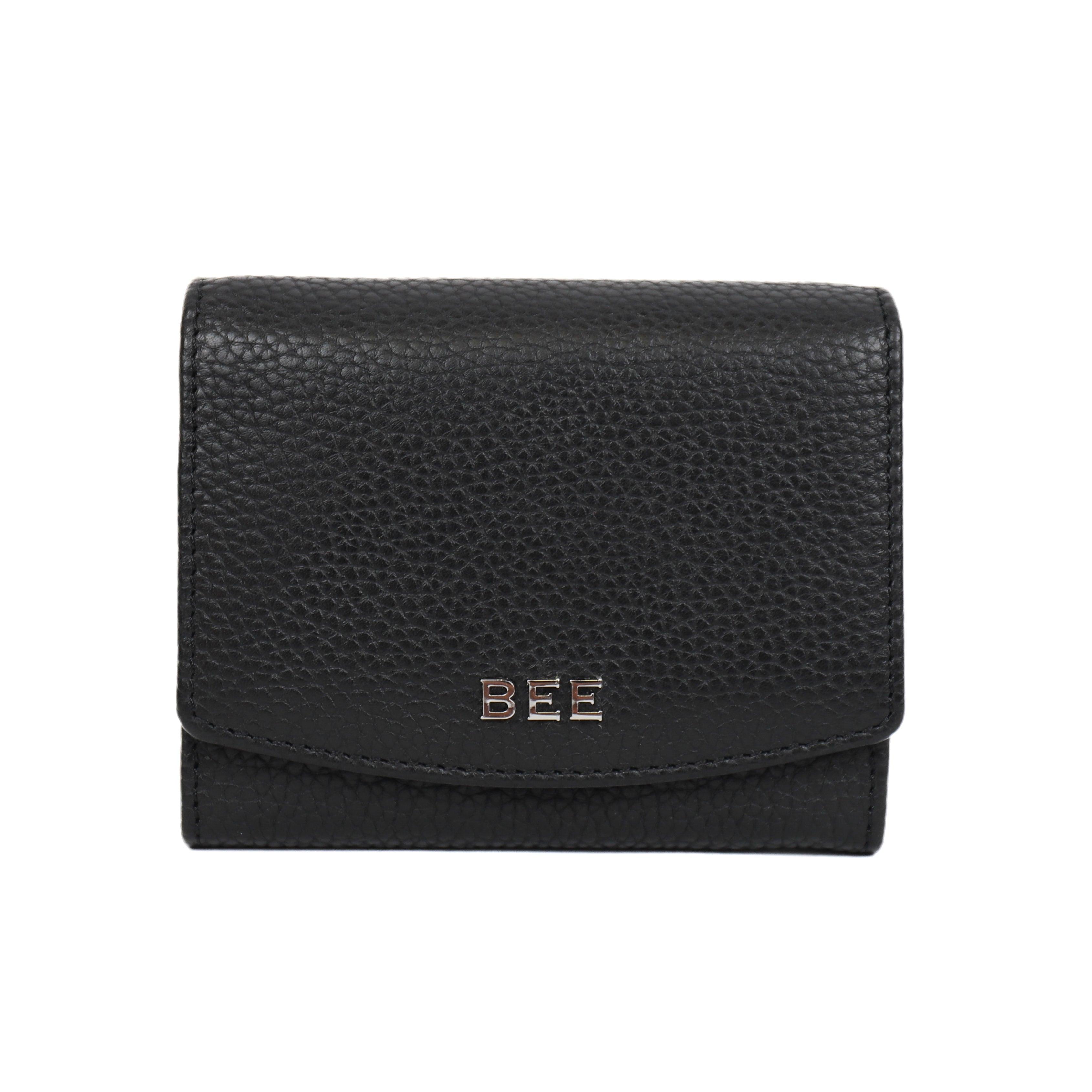 Overslag portemonnee 'Rosy' Black