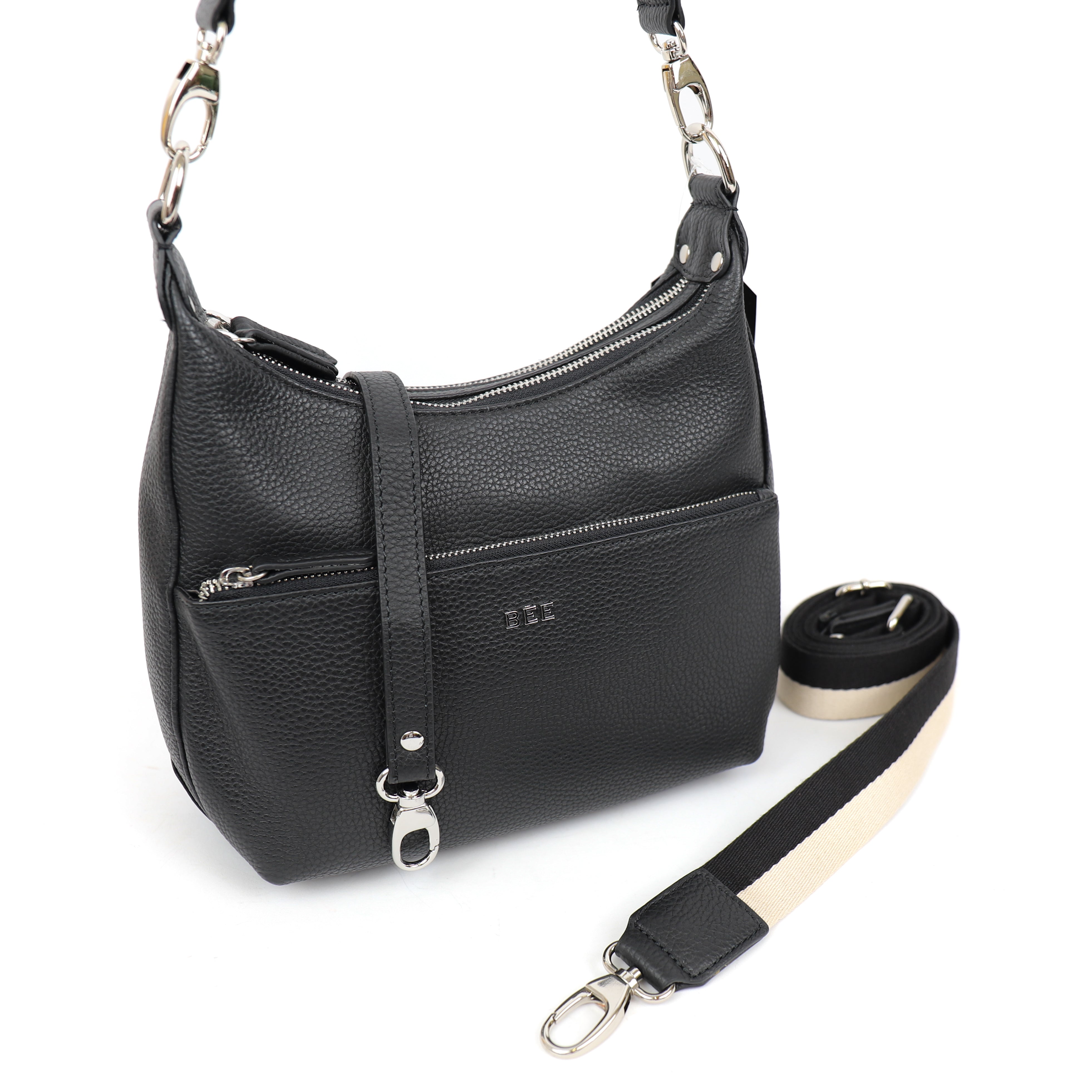 Hand-/schoudertas 'Thyrza' Black