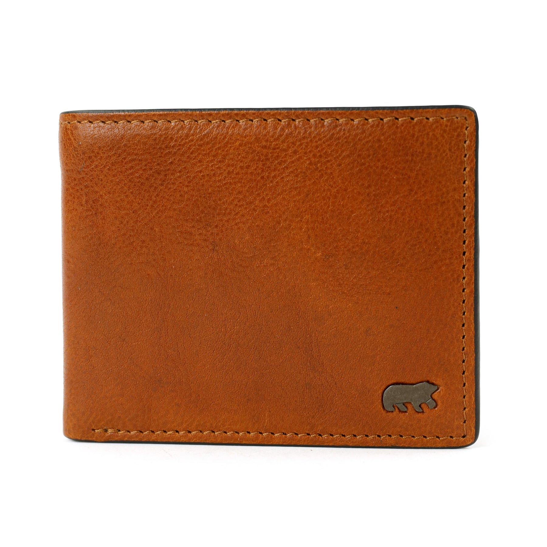 Luxe heren portemonnee/billfold 'Stefano' cognac