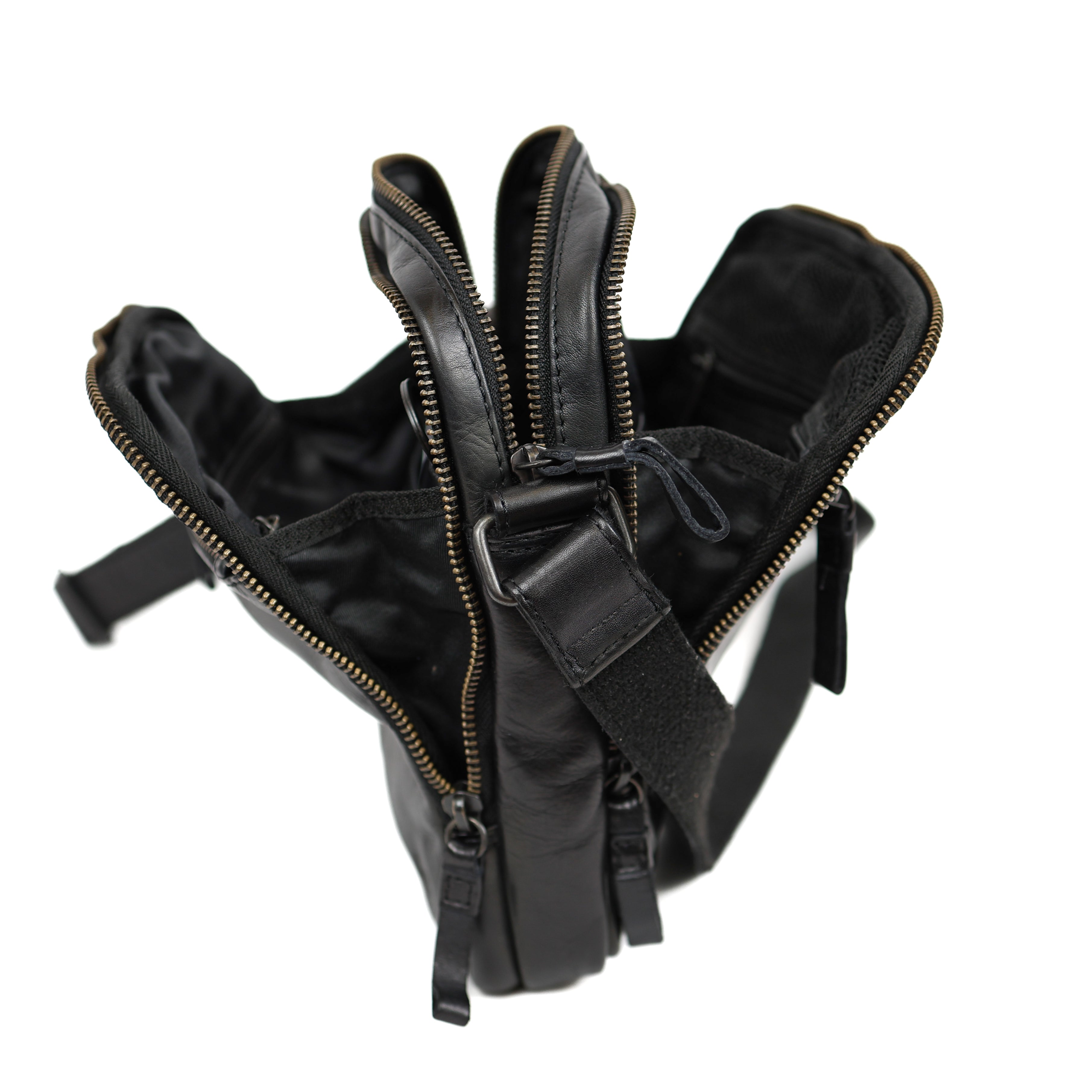 Crossbody-/reistasje 'Renny' zwart